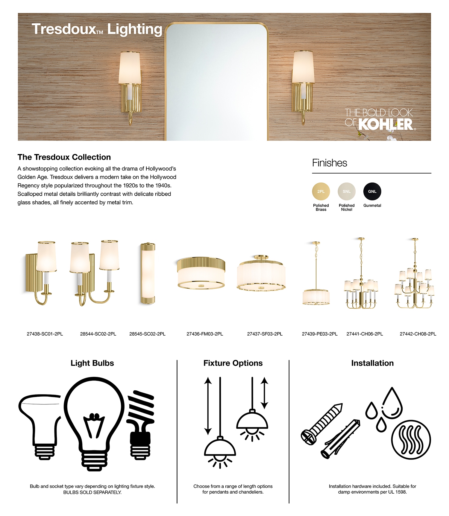 KOHLER 27436-FM03-GNL flushmounts - View #5