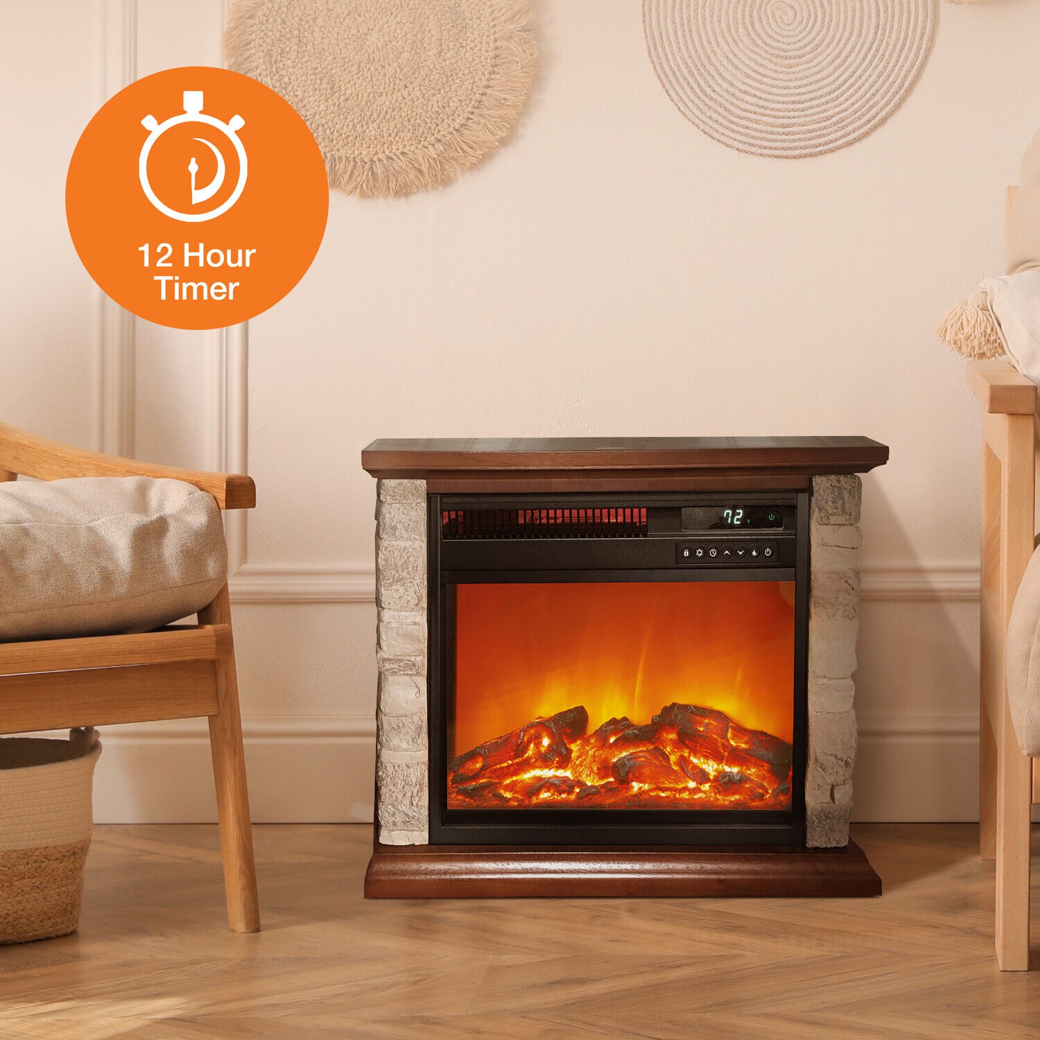 Lifesmart FP1215 Electric-Fireplaces - View #7