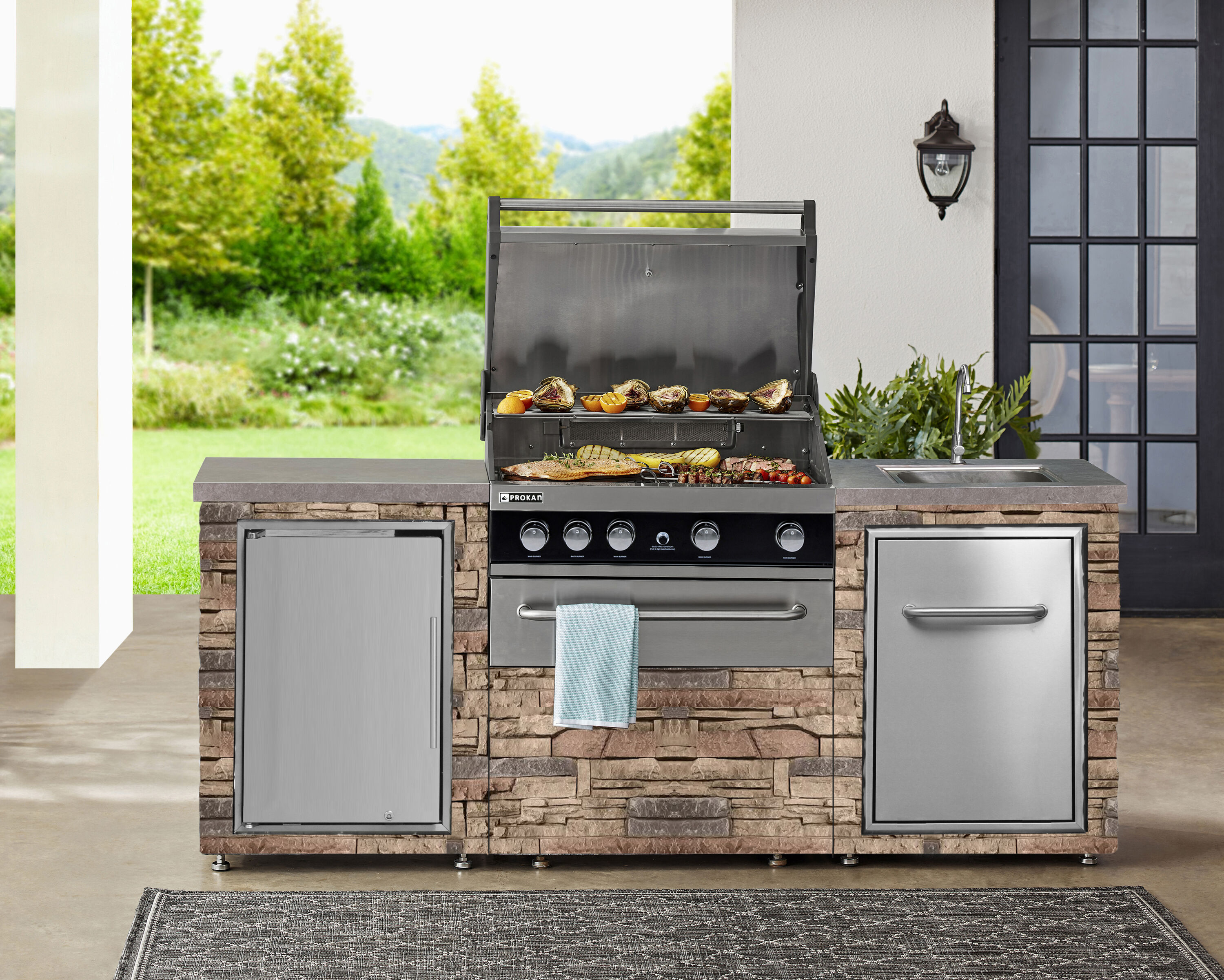 Member's mark outdoor kitchen grill best sale