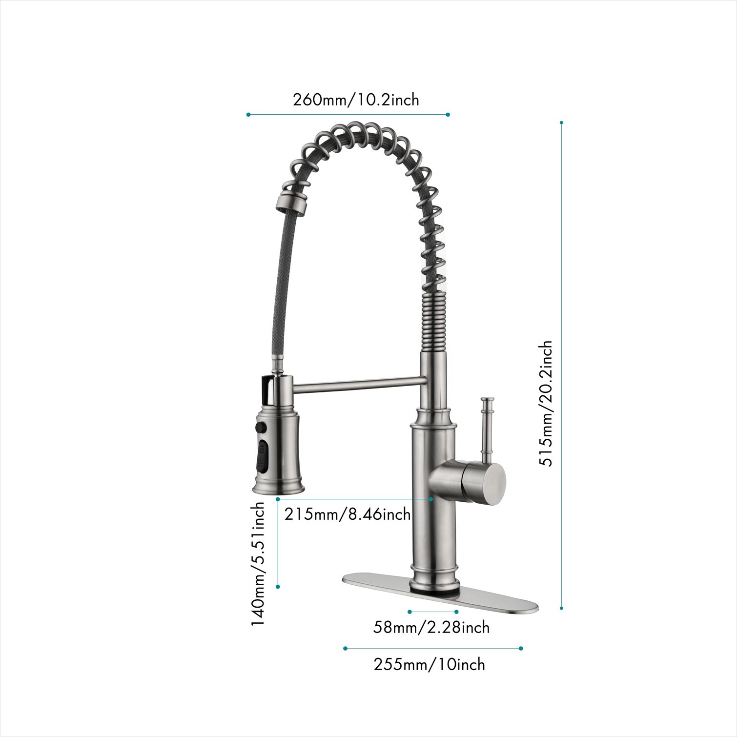 Naturefalls BHQBMHPGHGID Kitchen-Faucets - View #2