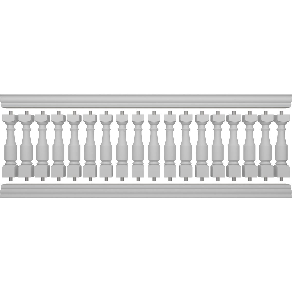 Ekena Millwork BALK40X120HMD railings - View #5