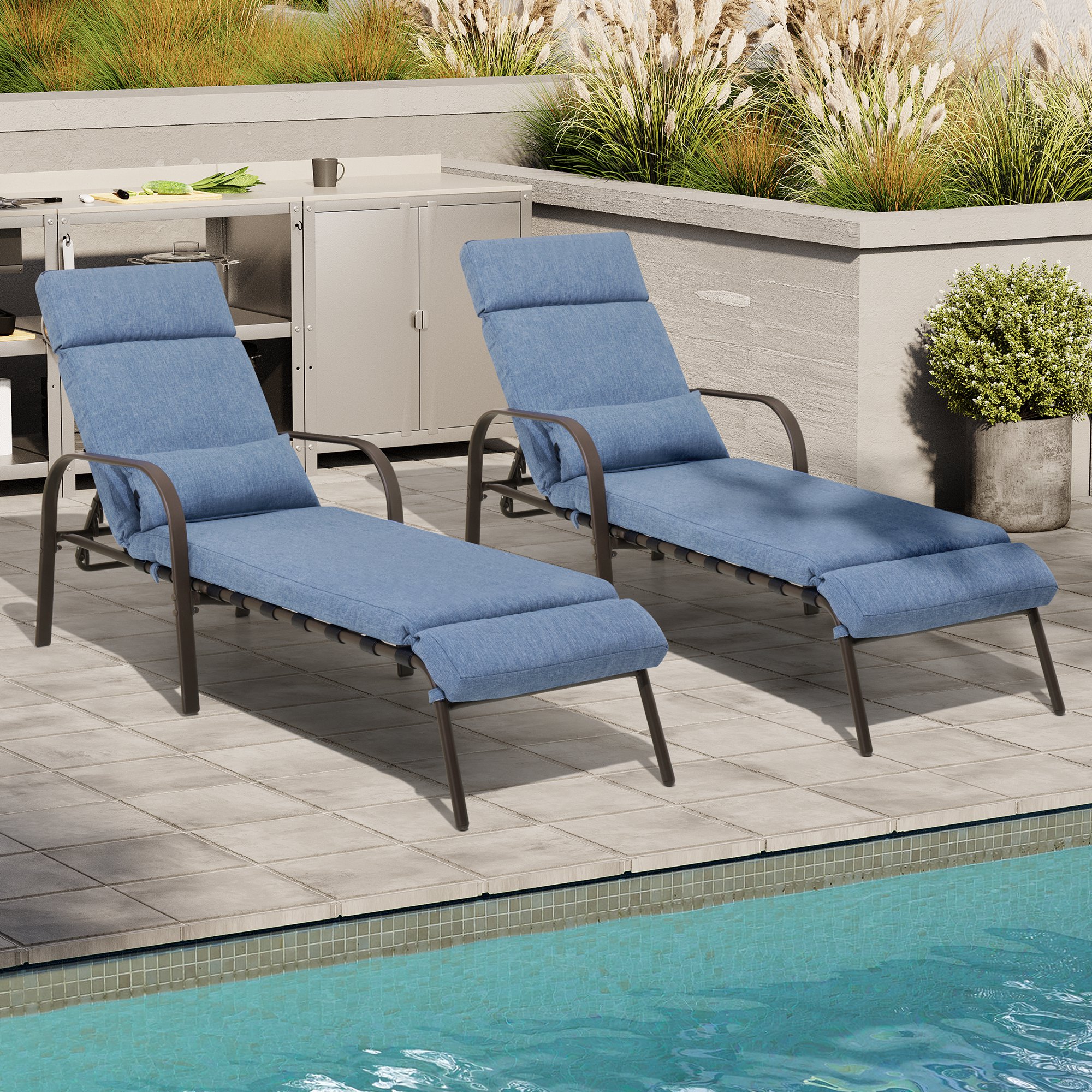 Crestlive Products CL-LG015DKB-2 Patio-Chairs - View #6