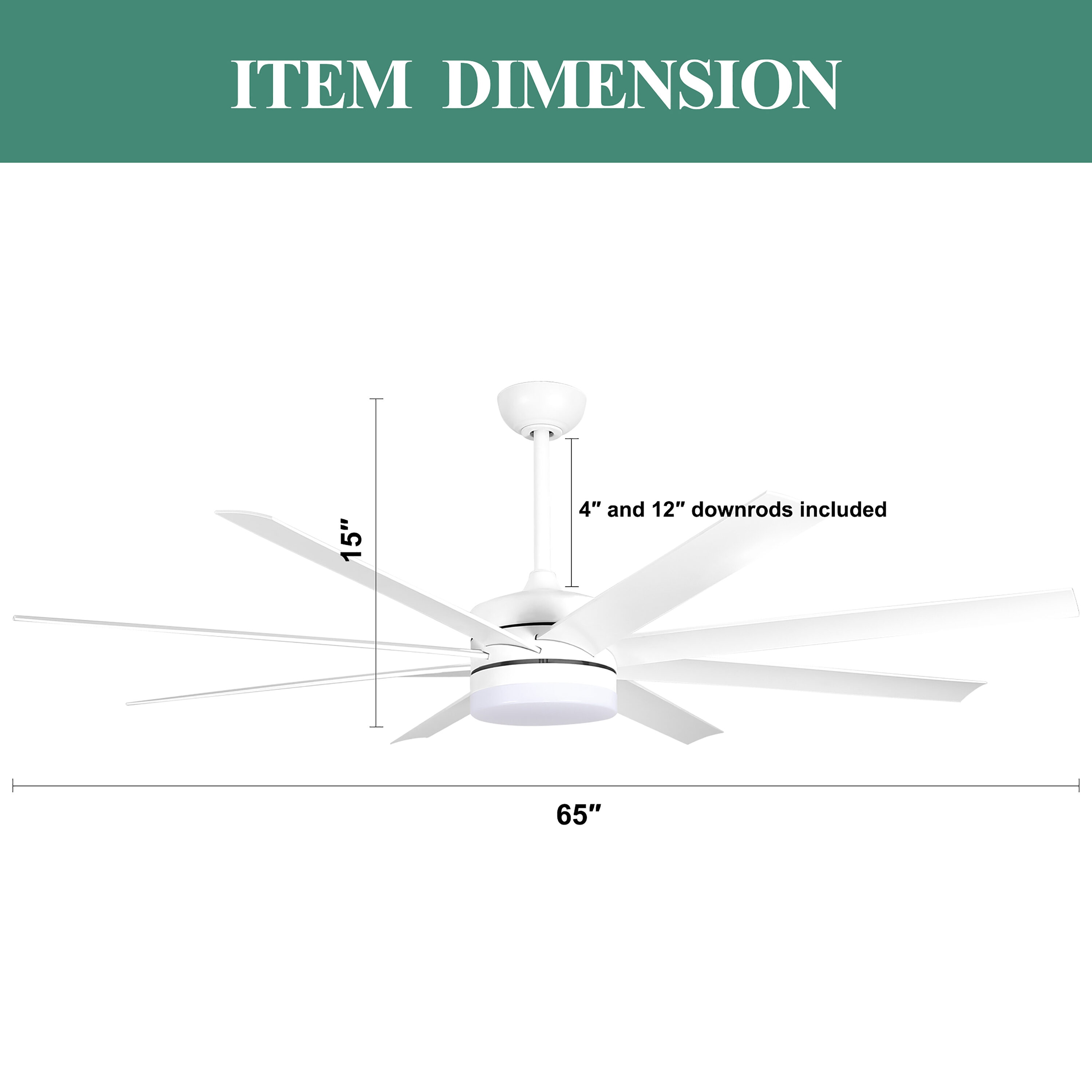Cusp Barn GRD6505 Ceiling-Fans - View #8