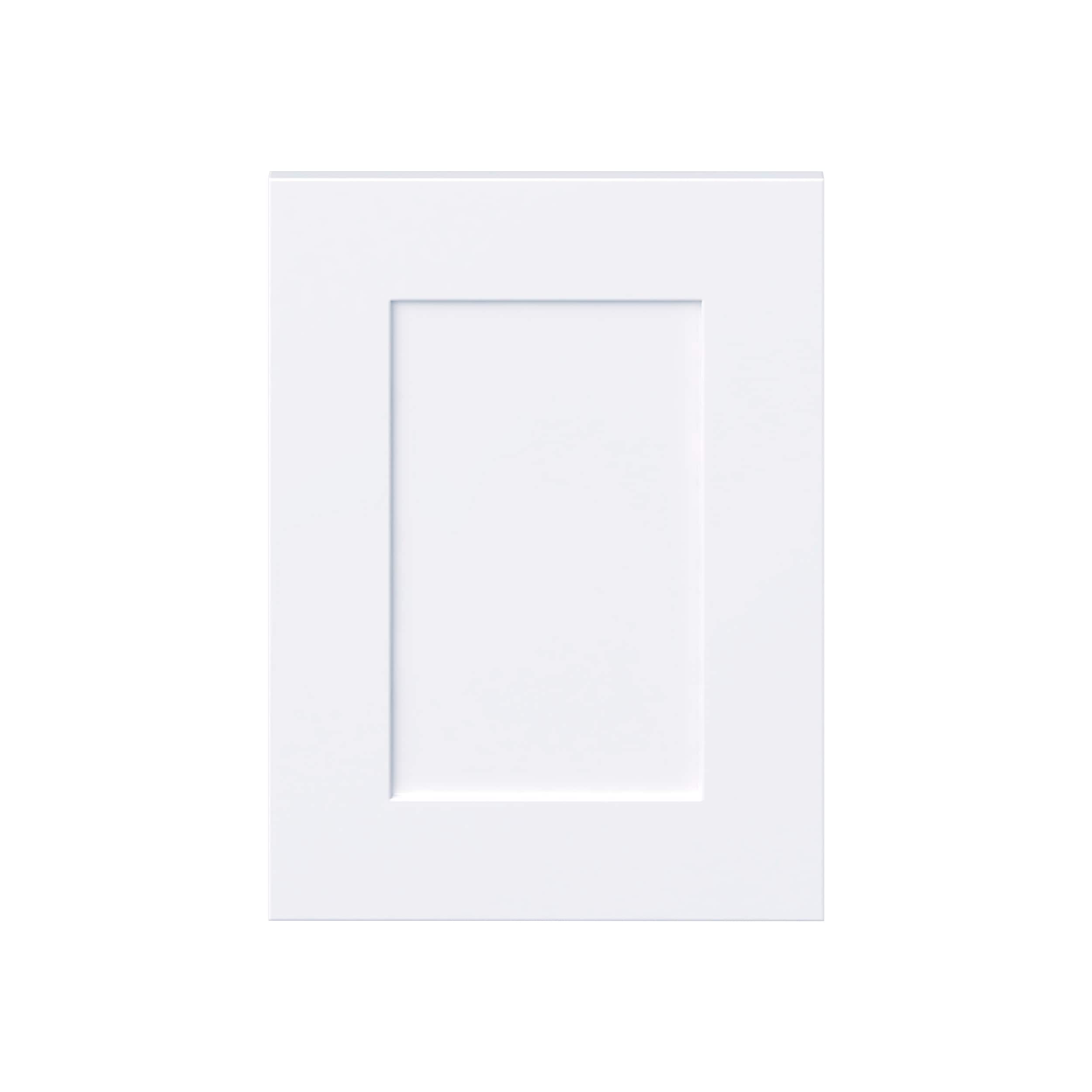 Hugo&Borg DSDR1520-JO Jolie 15-in W x 20-in H Warm White Shaker Base and wall and pantry cabinet doors (Fits 15-in x 30-in wall box )