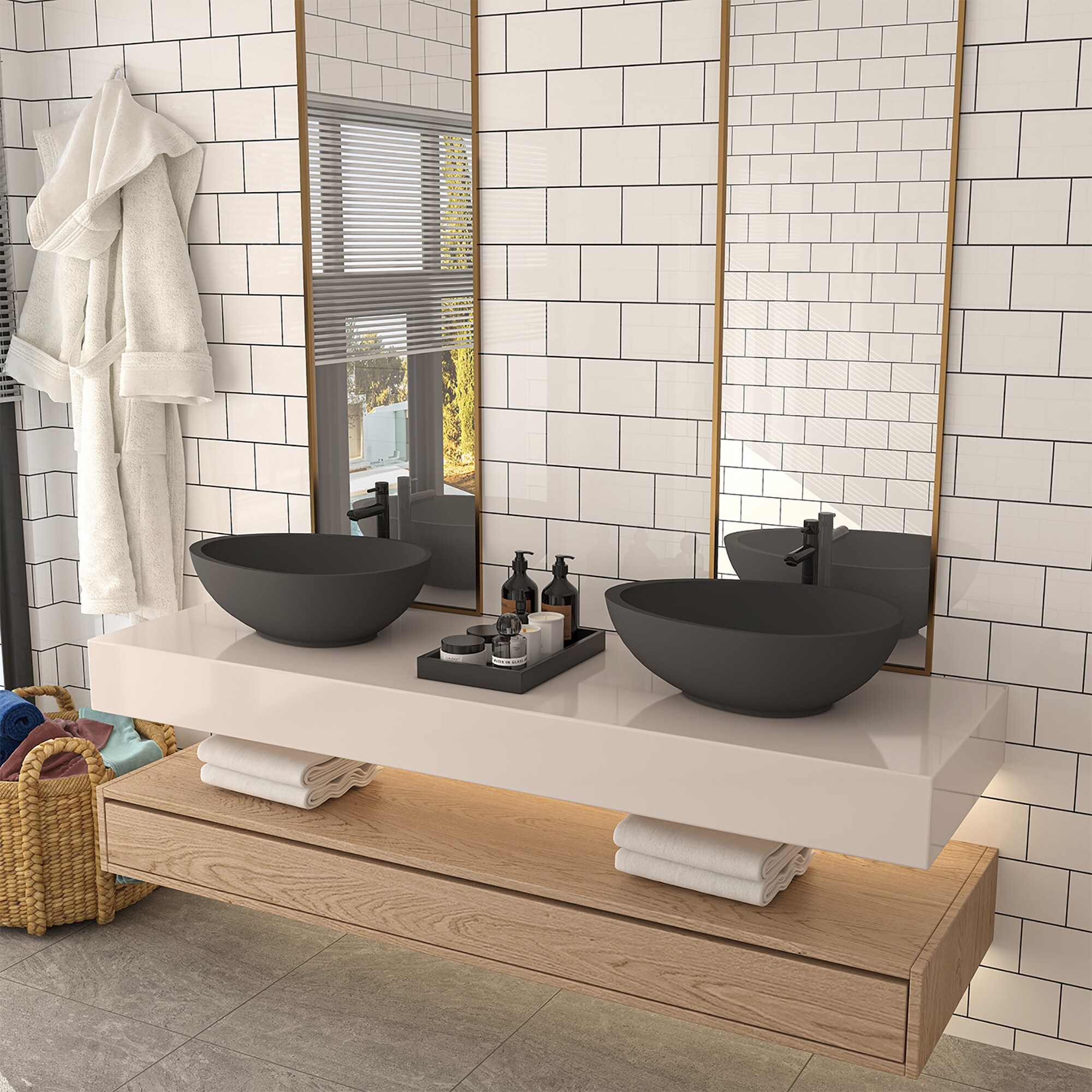 CASAINC SLH-LU3319R1 Bath-Sink - View #3