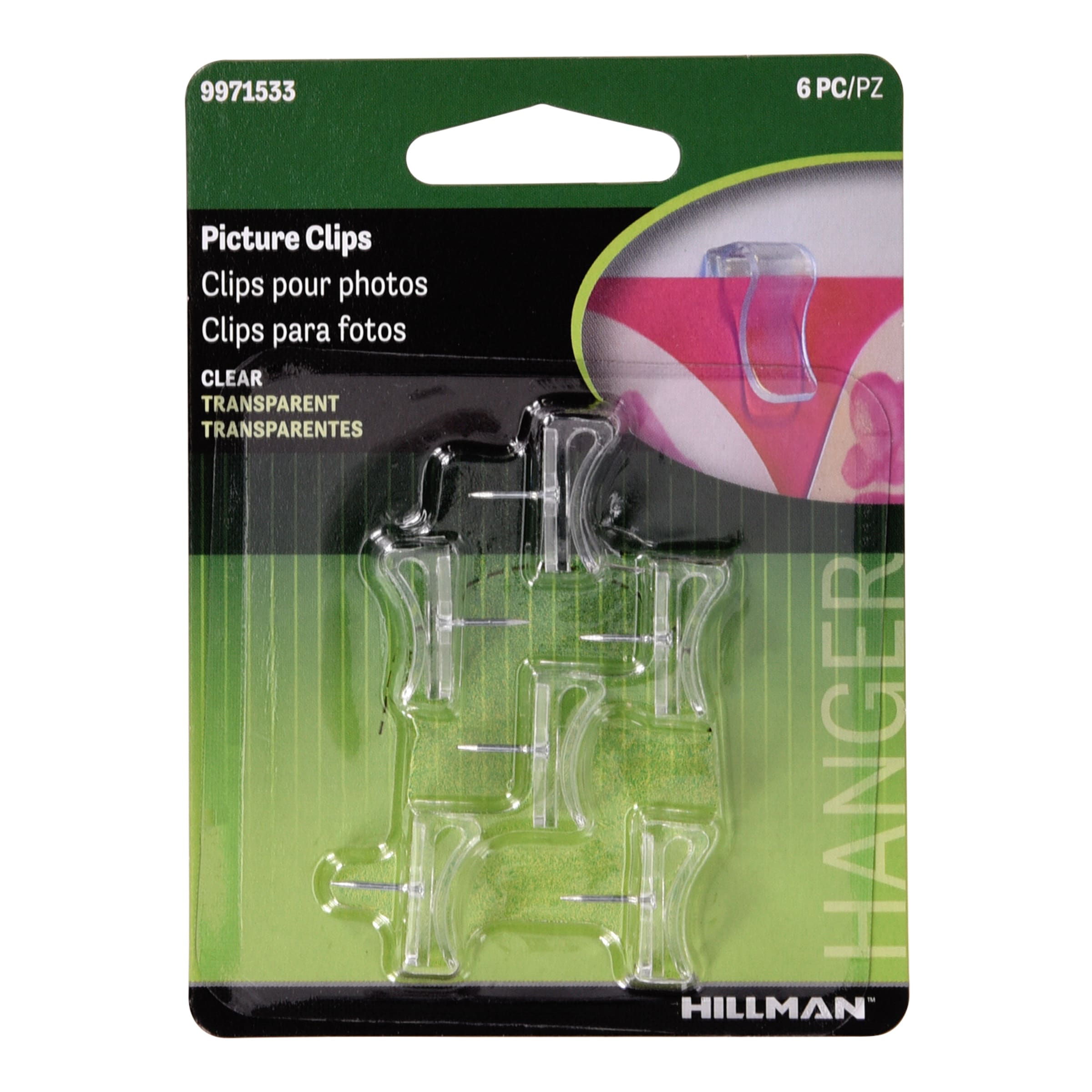 Hillman Picture Clips (6-Count) in the Picture Hangers department