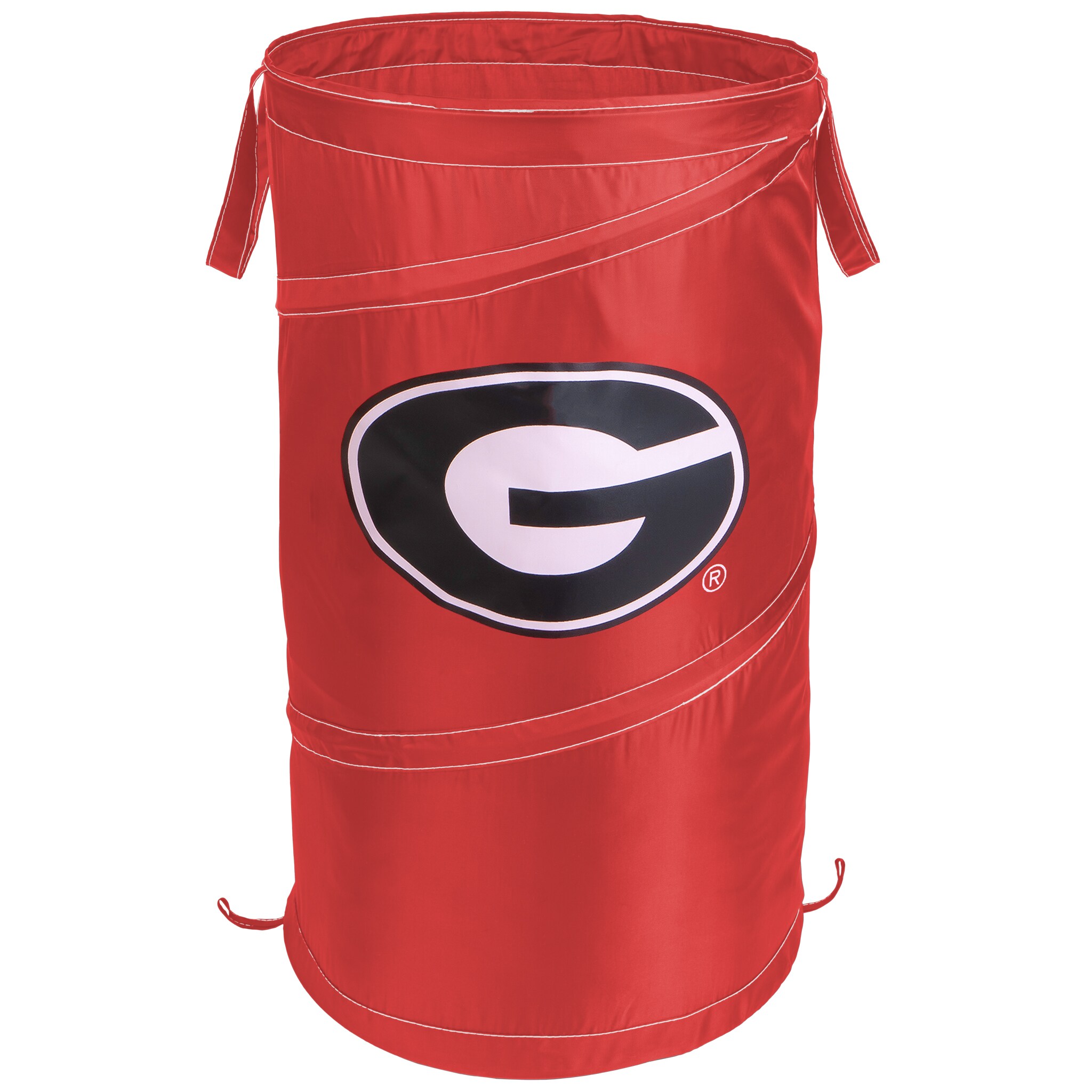 Smart Design 7052053-200 3 Red Polyester Laundry Hamper