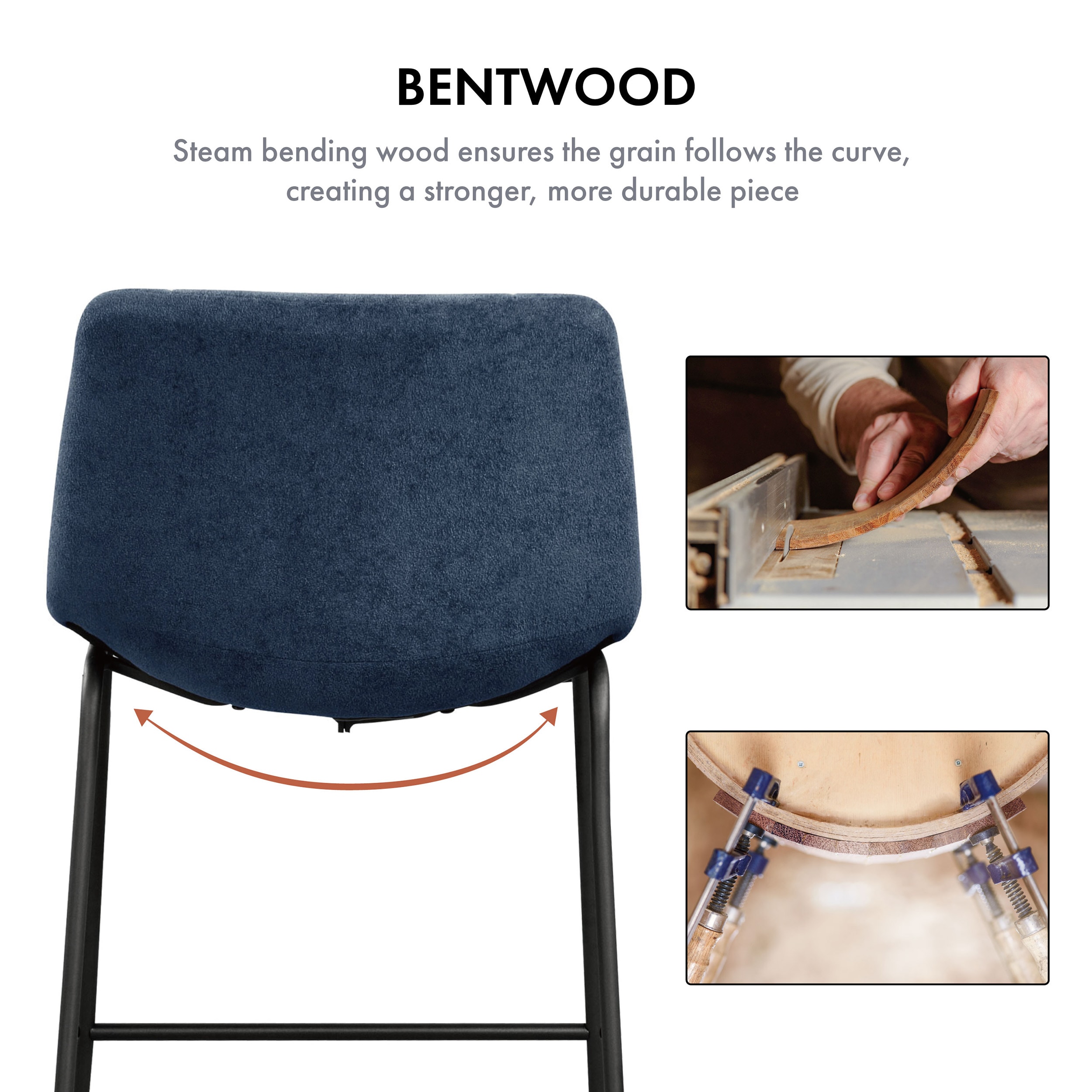 Furniture of America EC-3471BL-PC Dining-Chairs - View #15