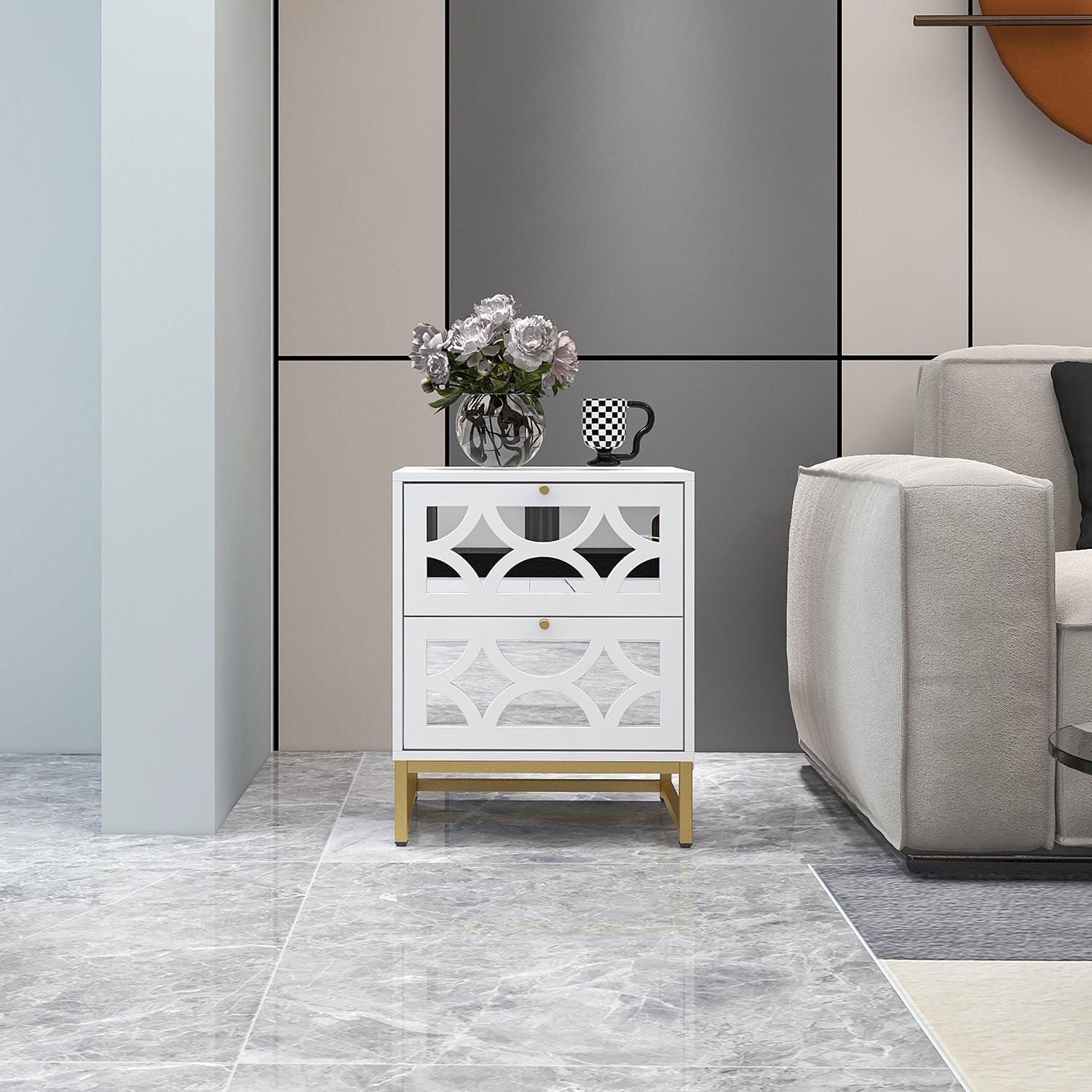 GZMR SL-AD8206-LC nightstands - View #4
