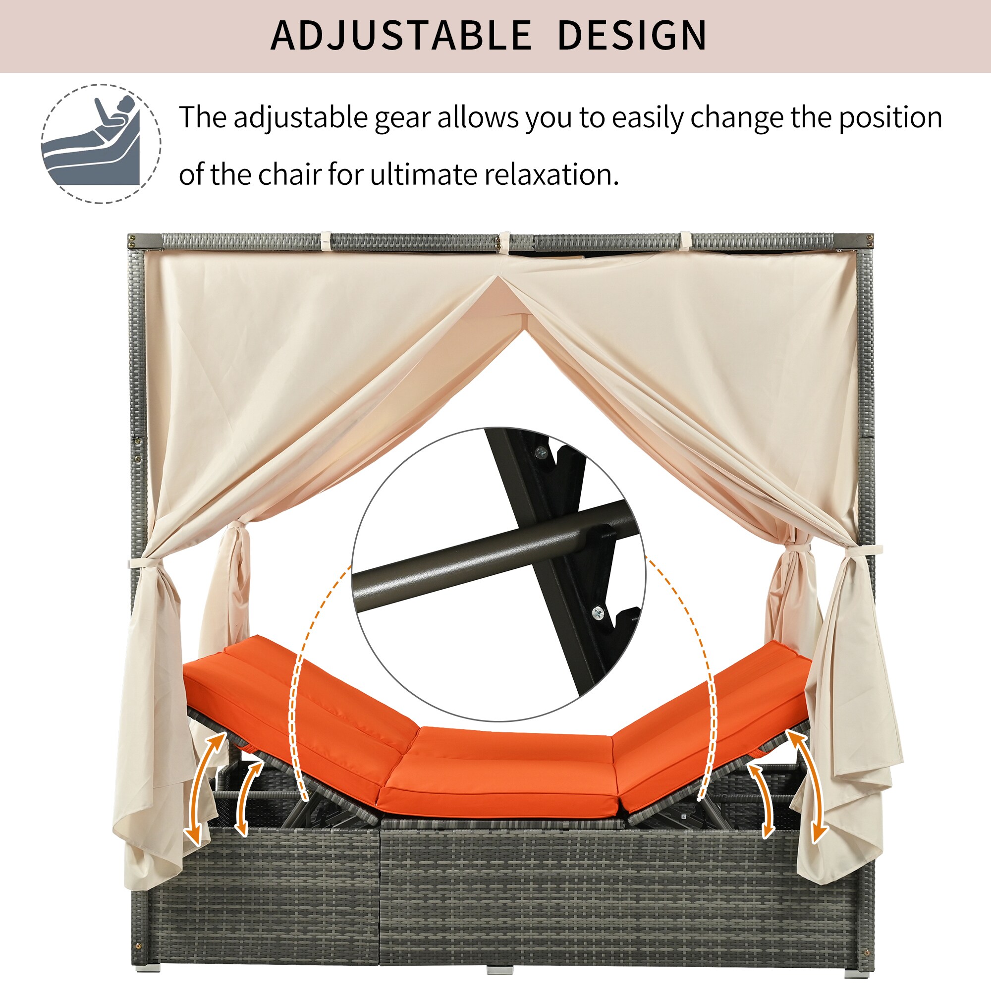 JIMSMAISON BOUSPDB05ORG Patio-Sofas-Daybeds - View #6