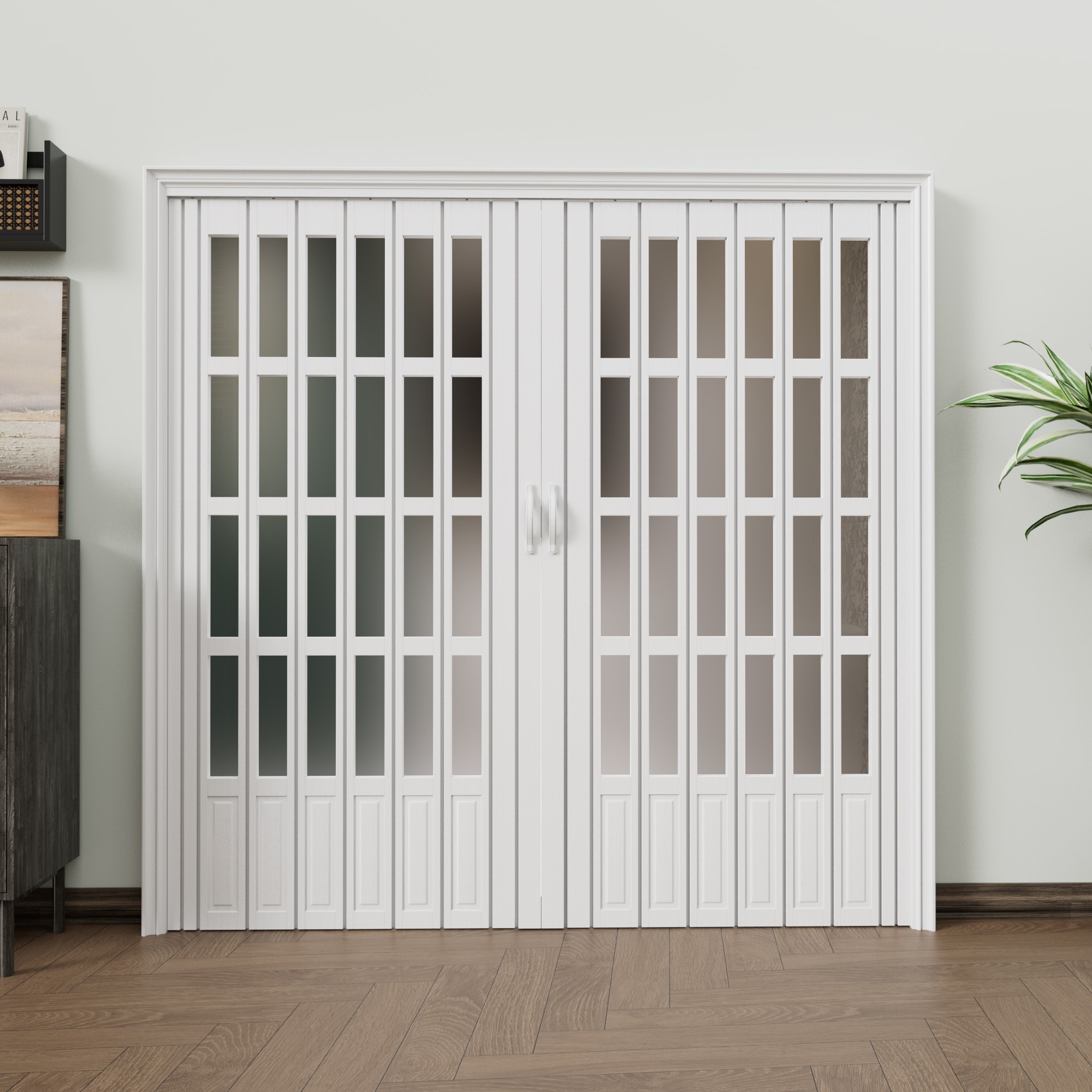 JUJUBON IN-ADFD007-4XC-DUAL Accordion-Doors - View #2