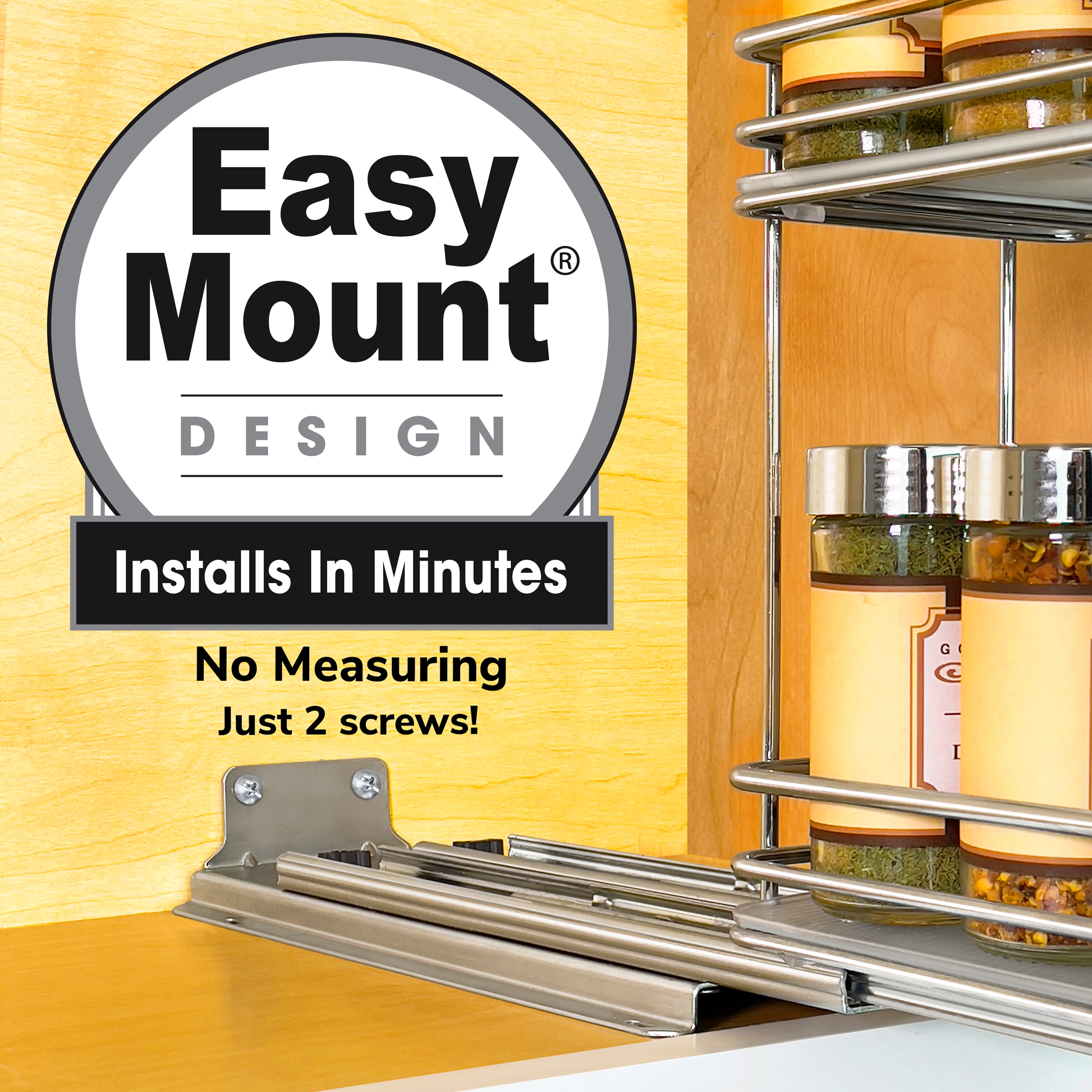 Diamond at Lowes - Organization - Pull Down Spice Rack