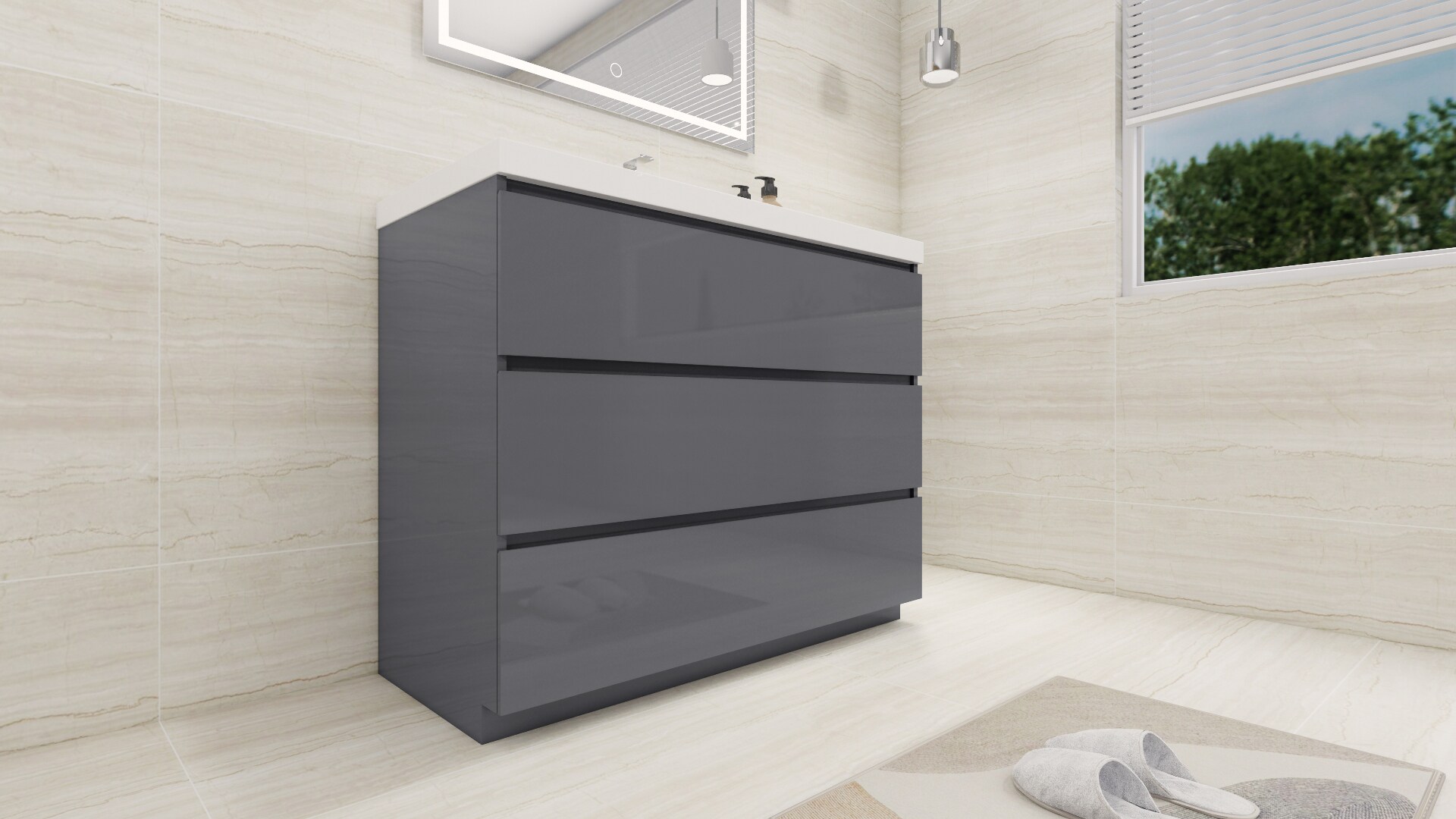 Moreno Bath MOA42-GR Bath-Vanity-Combo - View #8