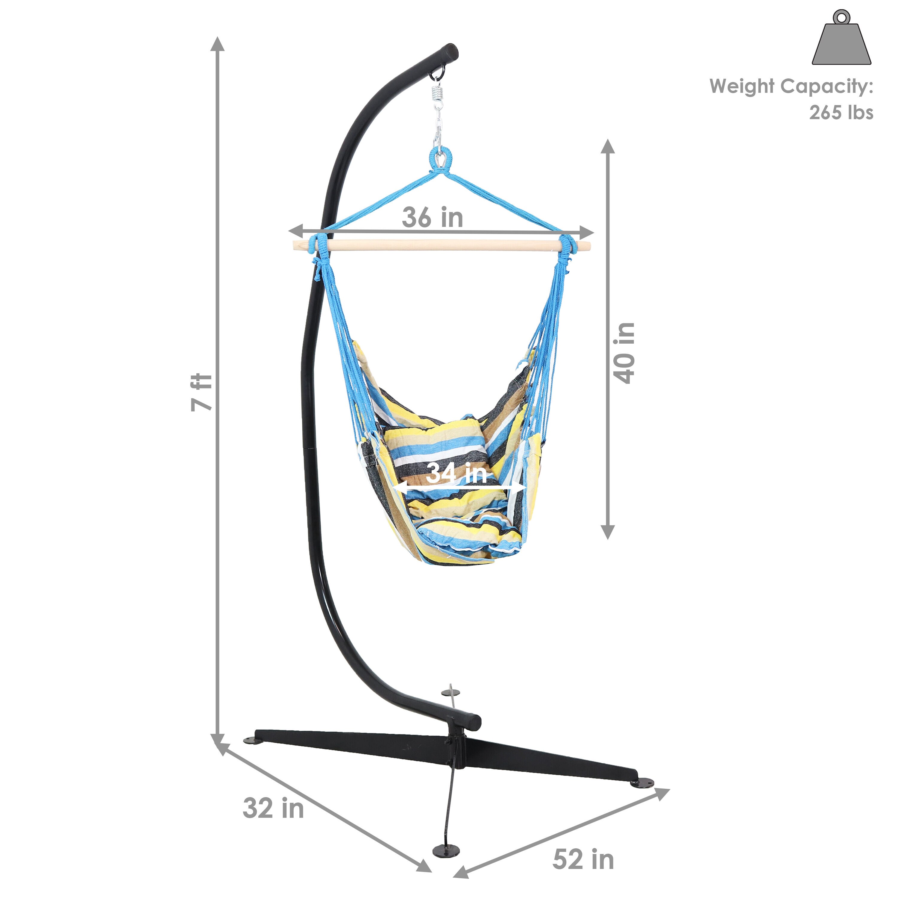 Sunnydaze Decor LY-HCS-OV-COMBO hammocks - View #5