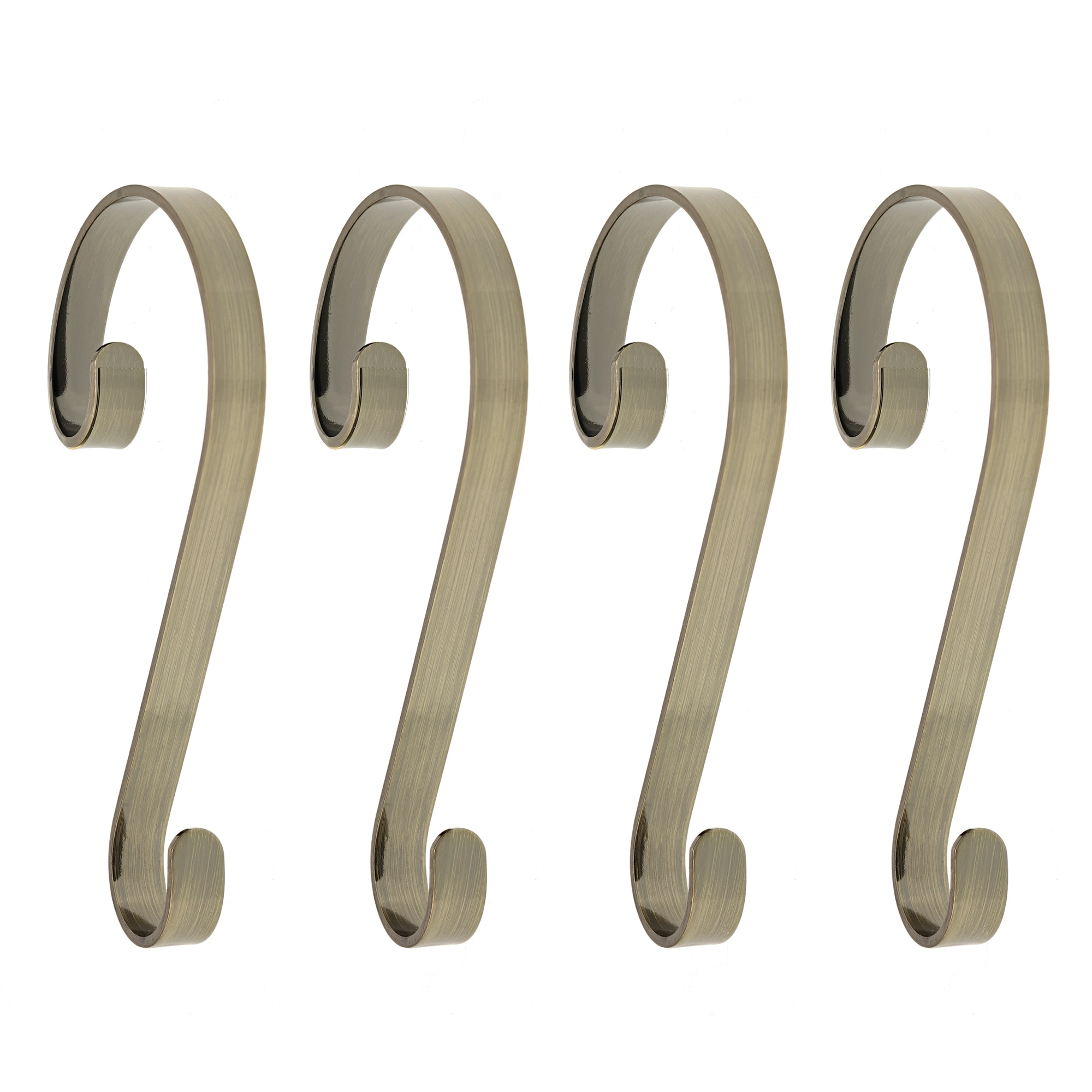  SS0405 4 -Pack Decorative Metal Stocking holder