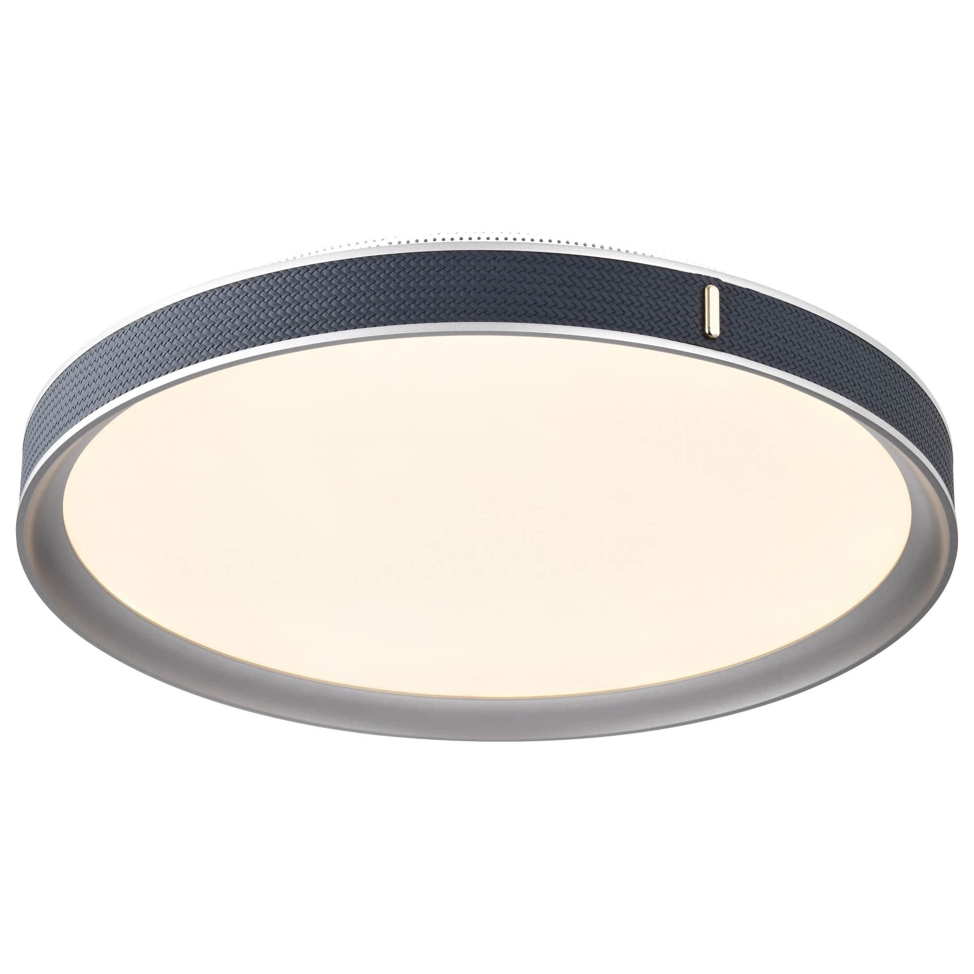 Nuvo Lighting A-NUVO-62/3002 Bandon - Light Gray LED Steel Flush Mount Light