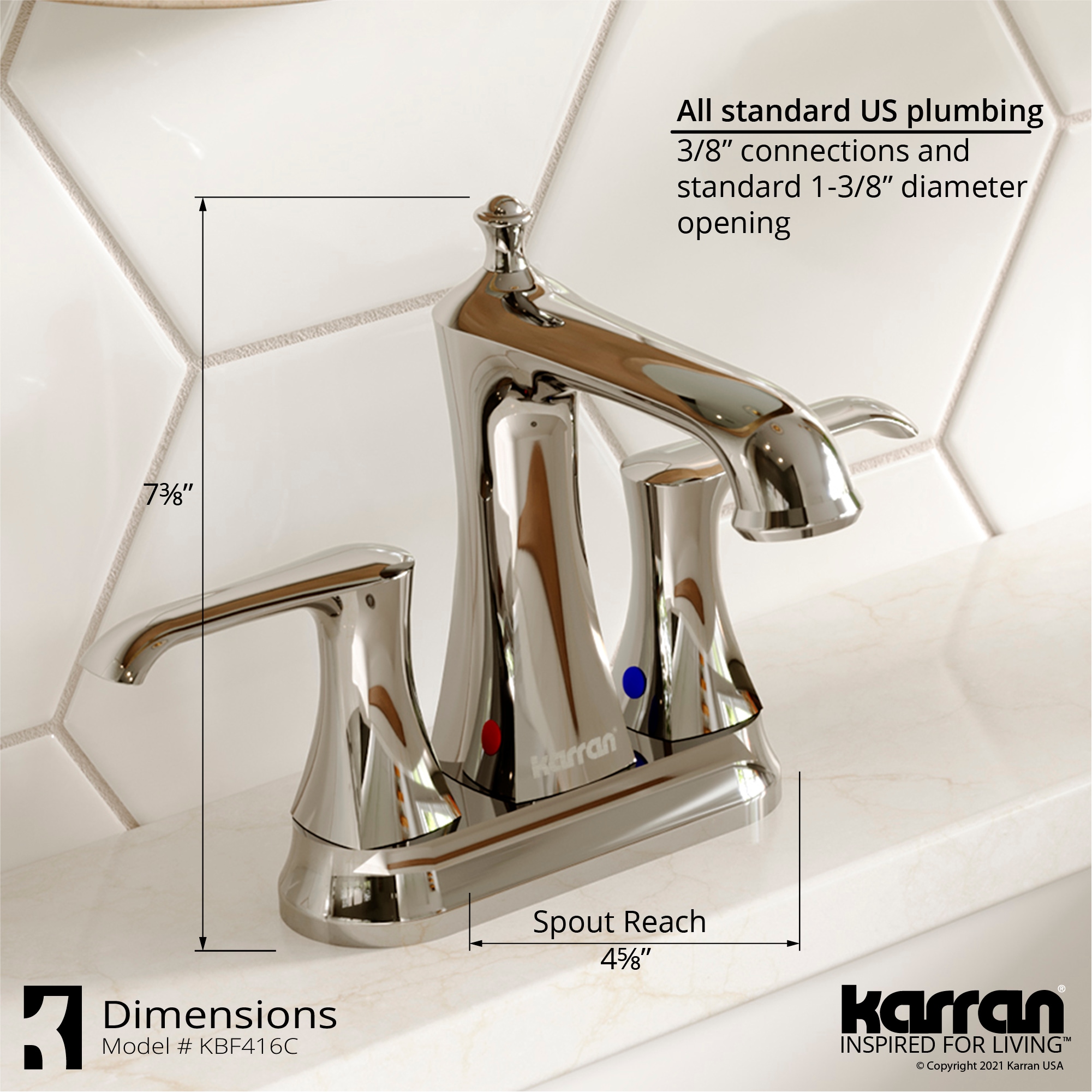 Karran KBF416C Lavatory-Faucets - View #5