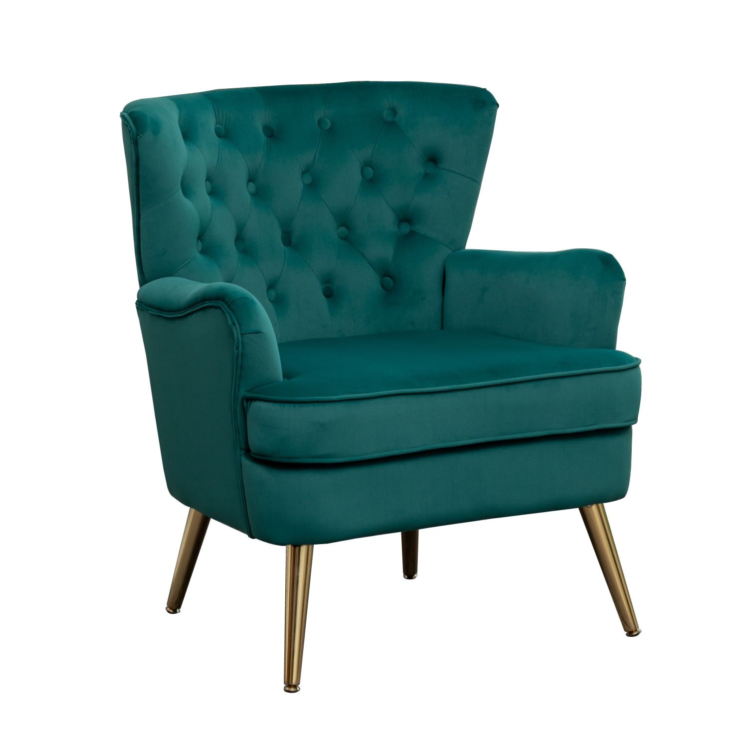JASMODER W155766358 Modern Light Green Linen Accent Chair