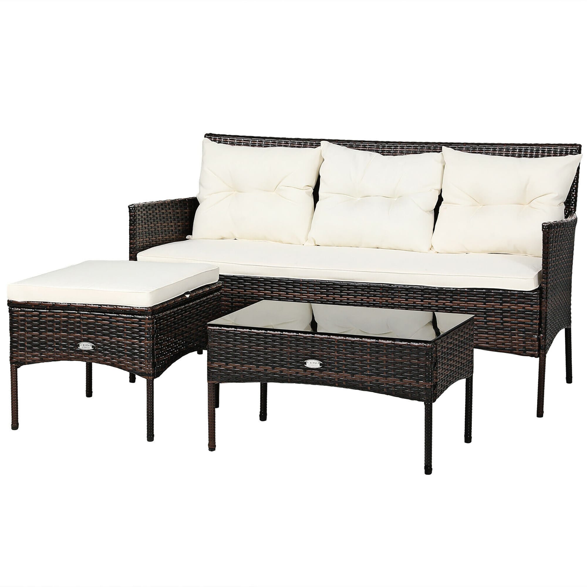 BABOOM BOM-14WH-CO Patio-Conversation-Sets - View #2