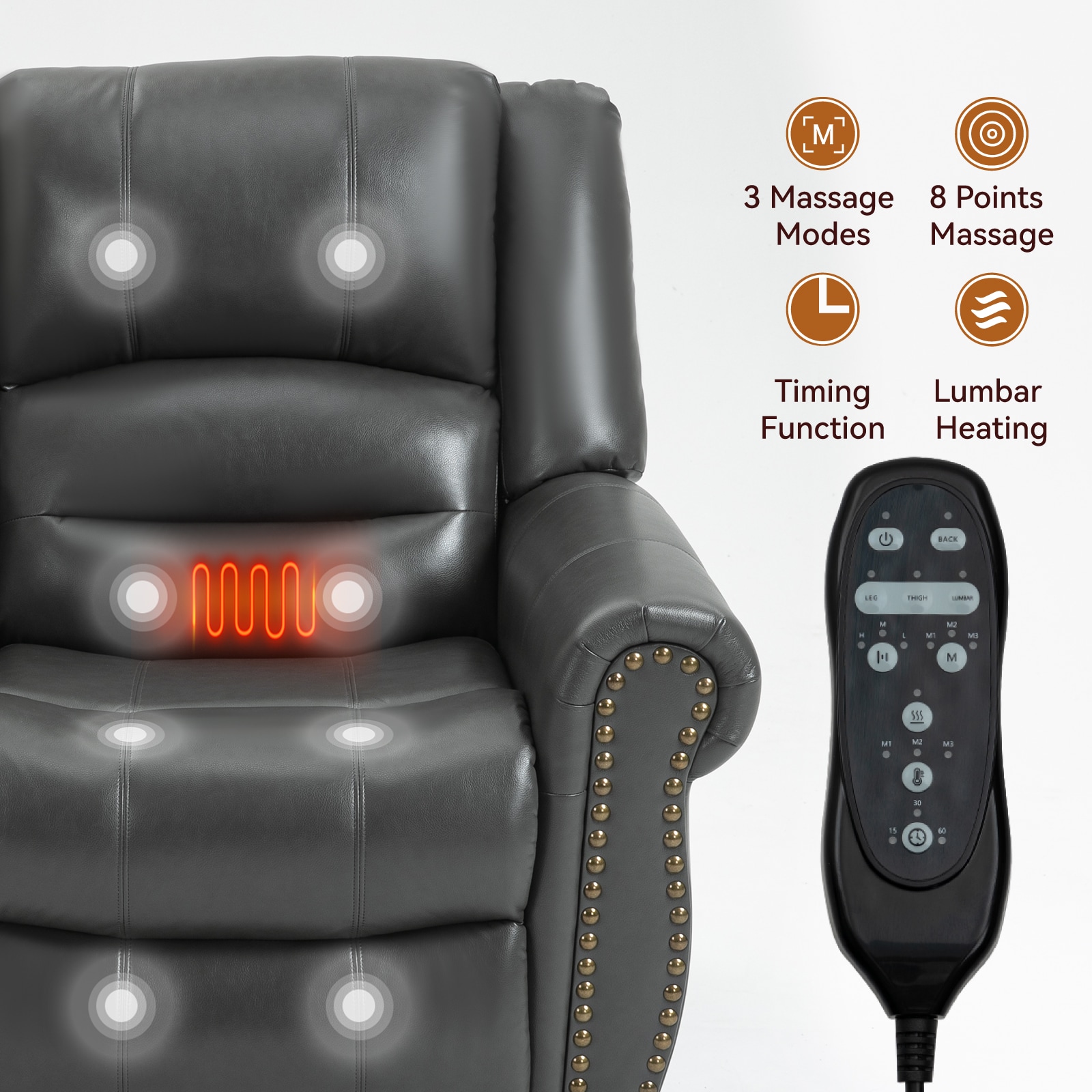 Siavonce XH9915A recliners - View #5
