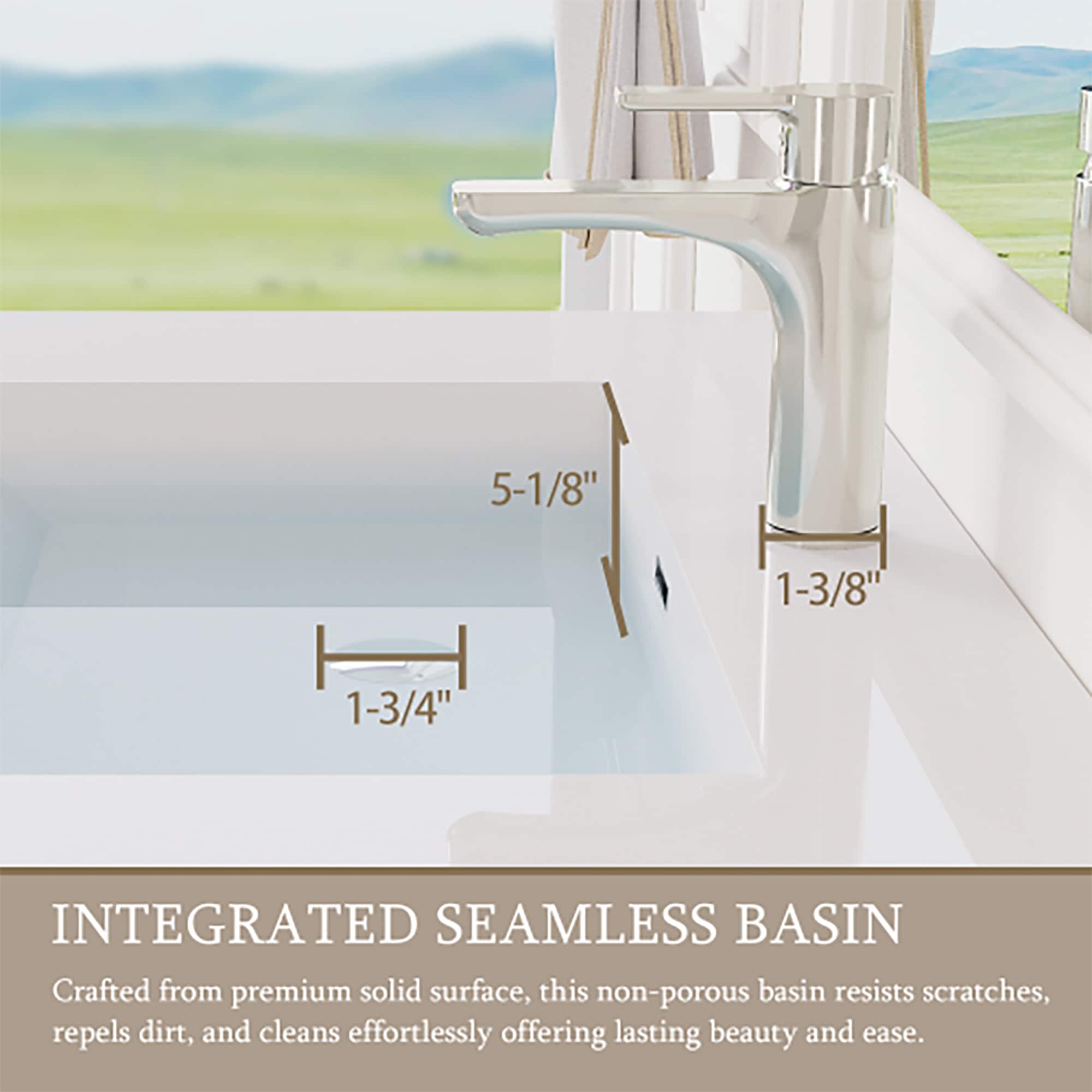 CASAINC MS-20048-CAB-GR-1 Bath-Vanity-Combo - View #4