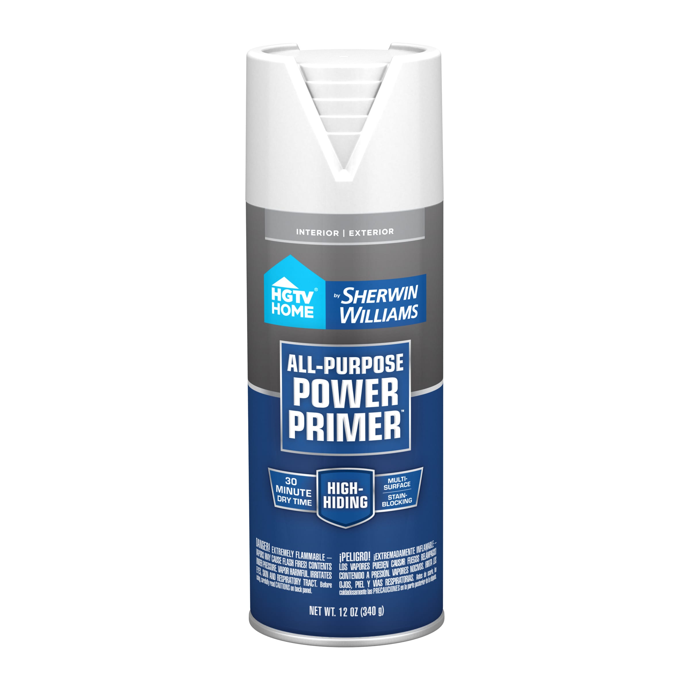 HGTV HOME by Sherwin-Williams HP5474397 All-Purpose Power Interior/Exterior High hiding Oil-based Primer ( 12-oz )