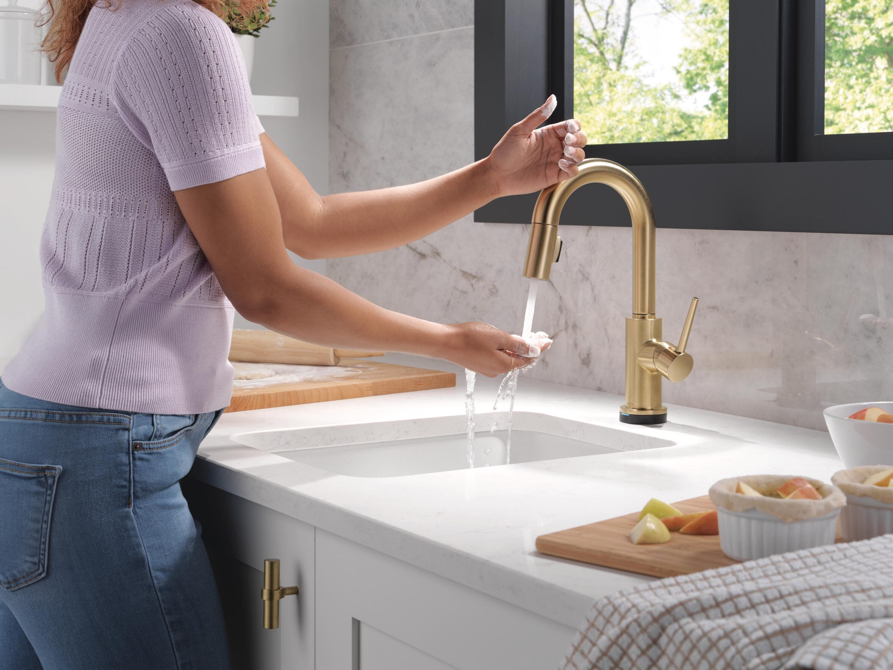 Delta 9959TL-CZ-DST Kitchen-Faucets - View #13
