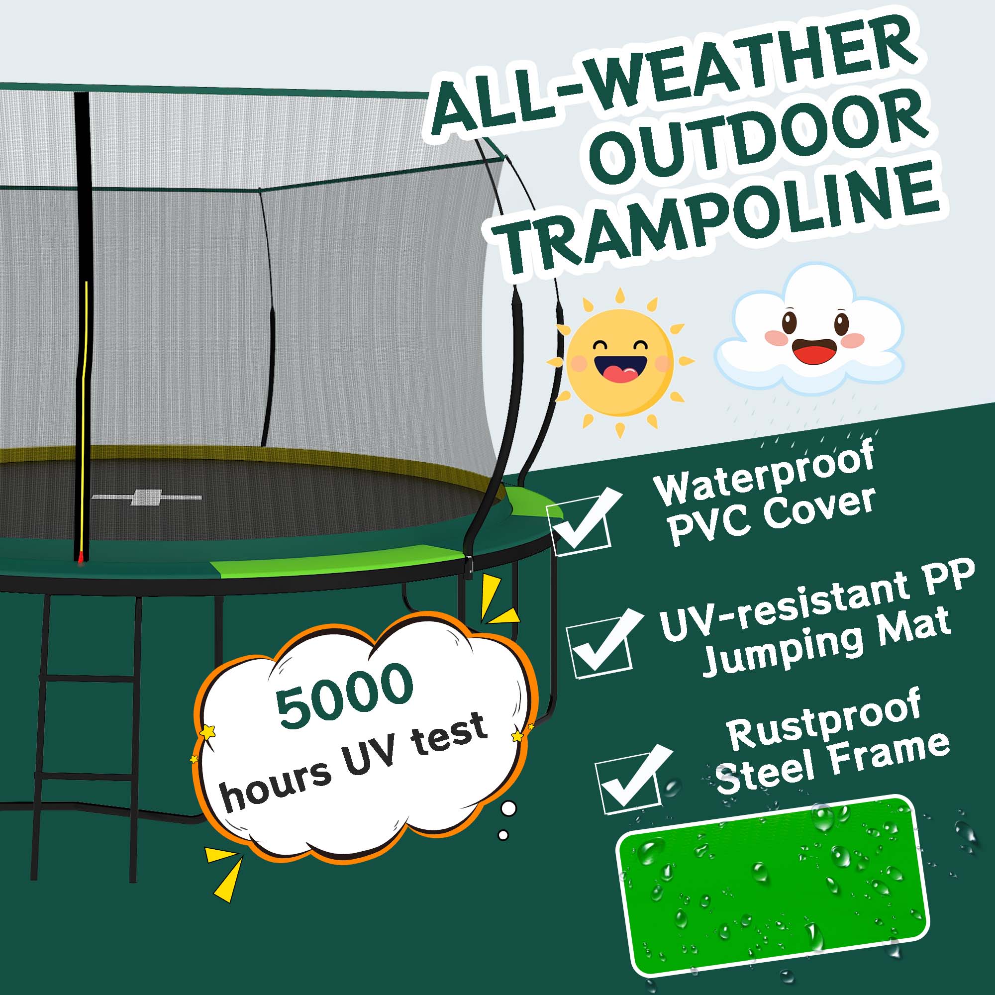 Fun Orange FUN25BC09 trampolines - View #6