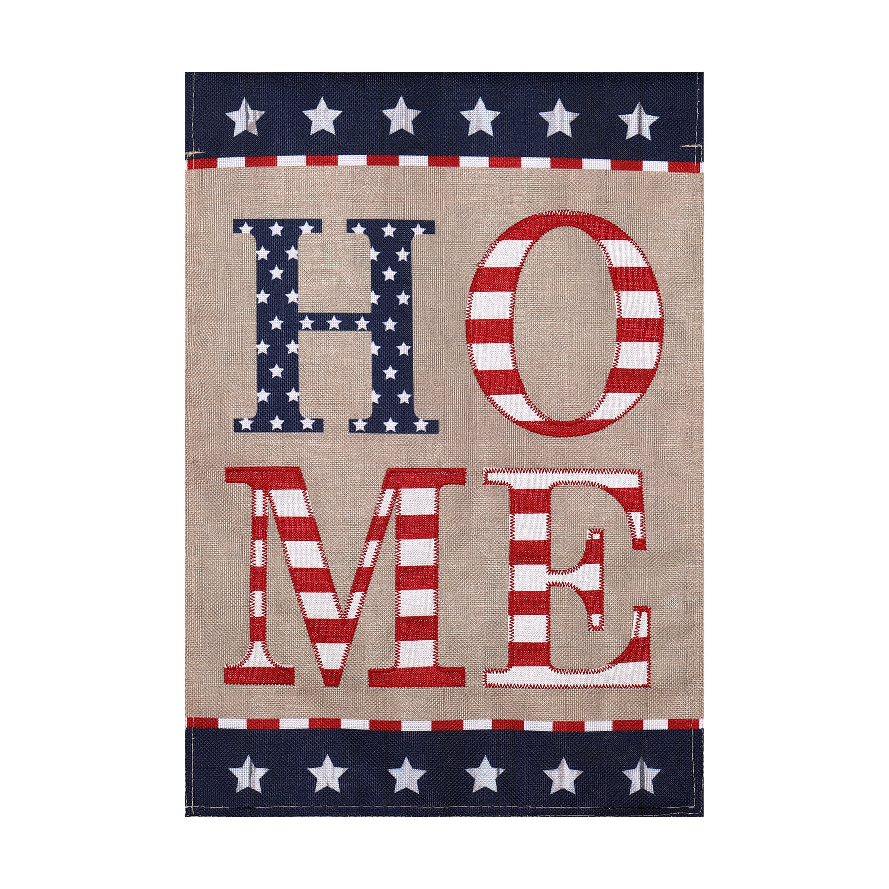 Style Selections ZLW1610384 1.04-ft W x 1.5-ft H Patriotic Garden flag