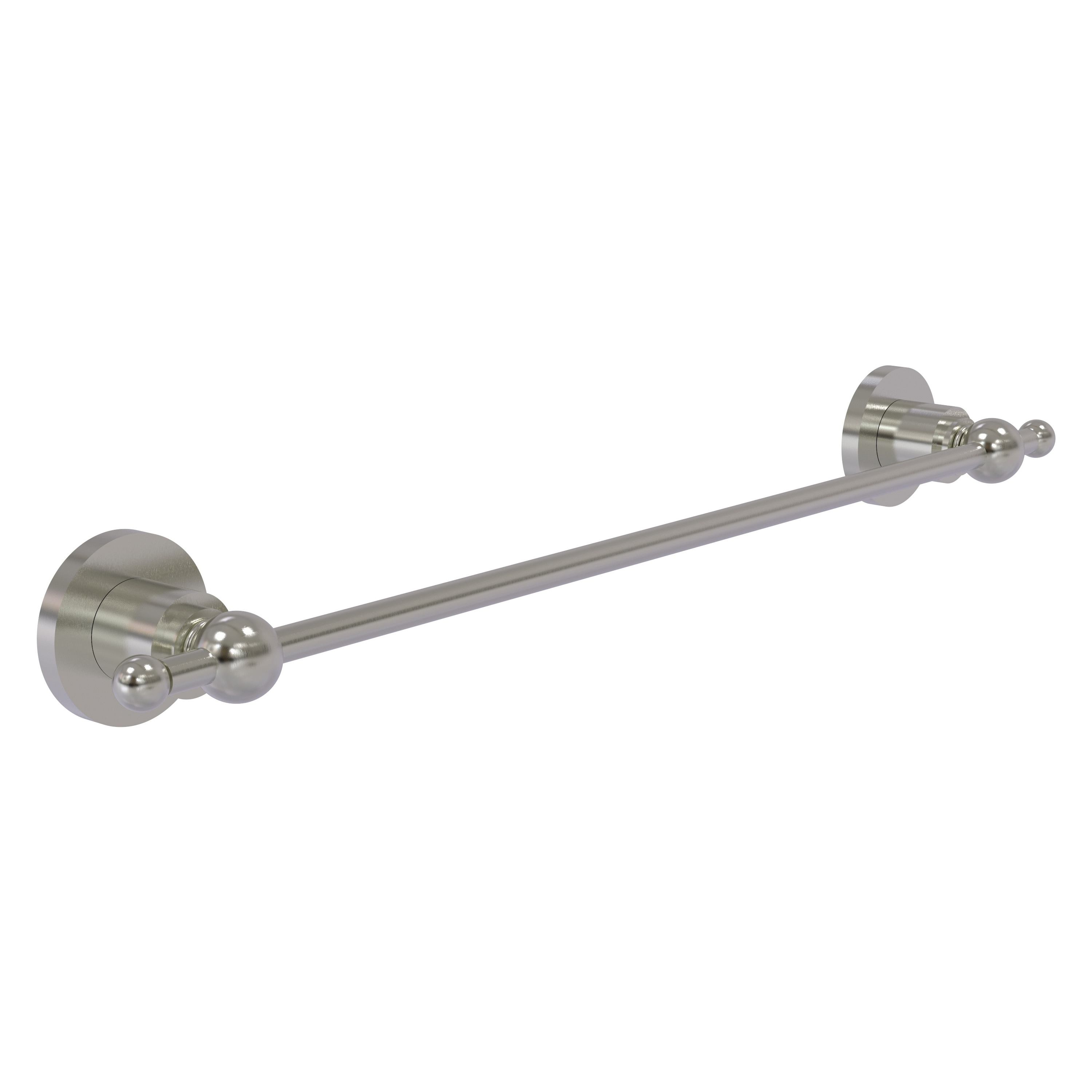 Allied Brass AP-41/30-SN Astor Place 30-in Satin Nickel Wall mount Single Towel Bar