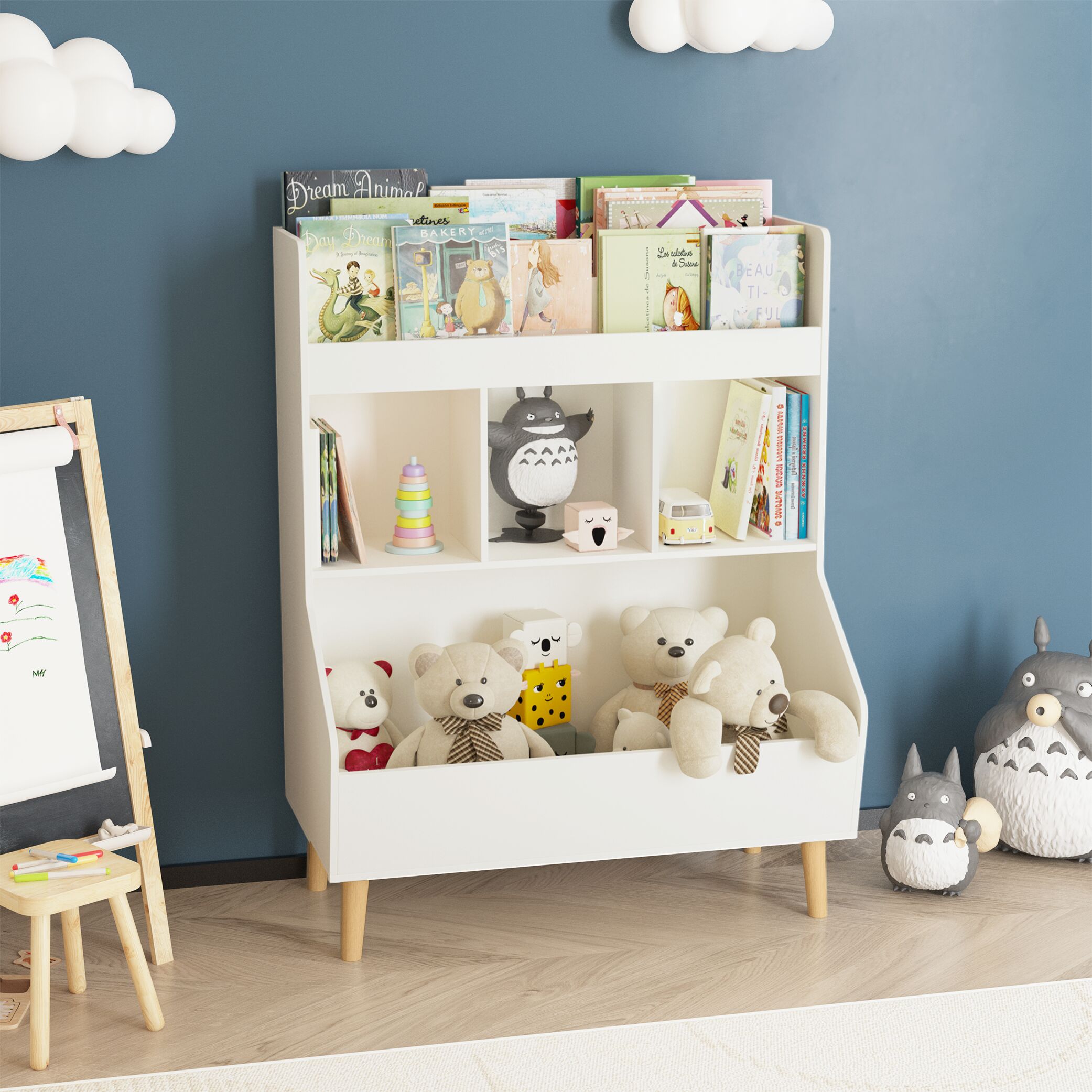 LOVMOR SF-M-W808P200978 Kids-Bookcases - View #4