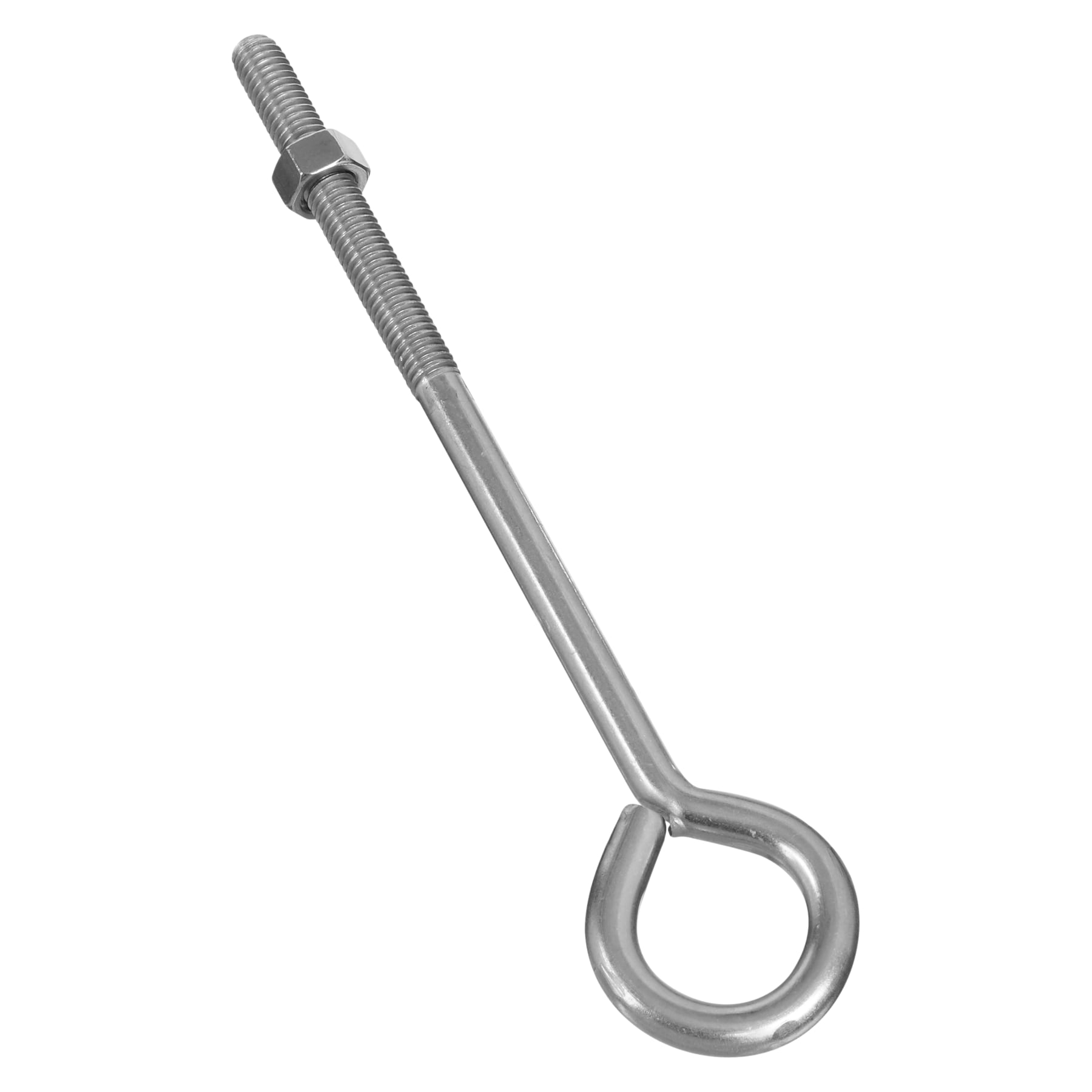 National Hardware N221-671 3/8-in 3/8-in x 8-in Stainless Interior/Exterior Coarse Thread Eye Bolt