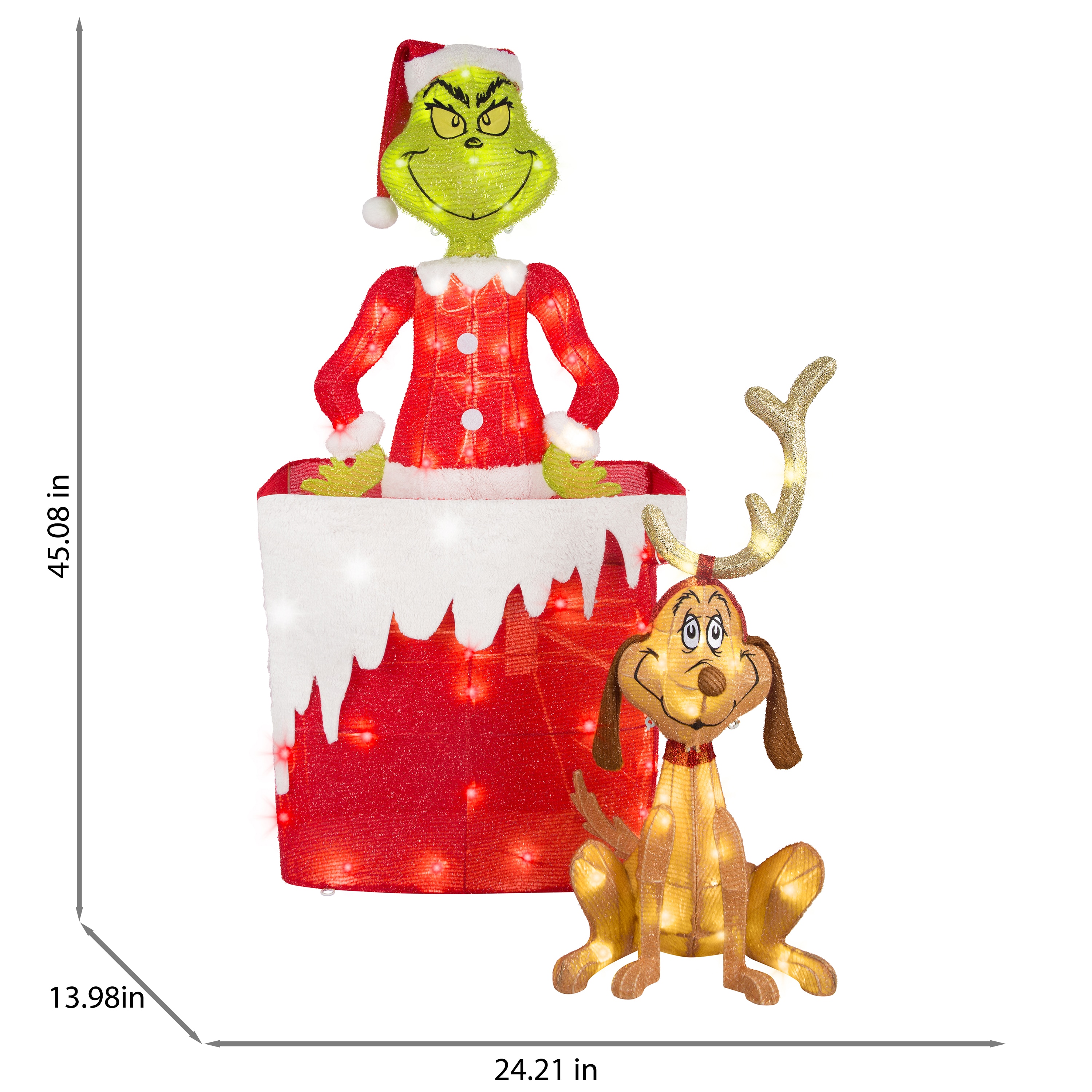 Grinch 883768 Outdoor-Christmas-Decor - View #4