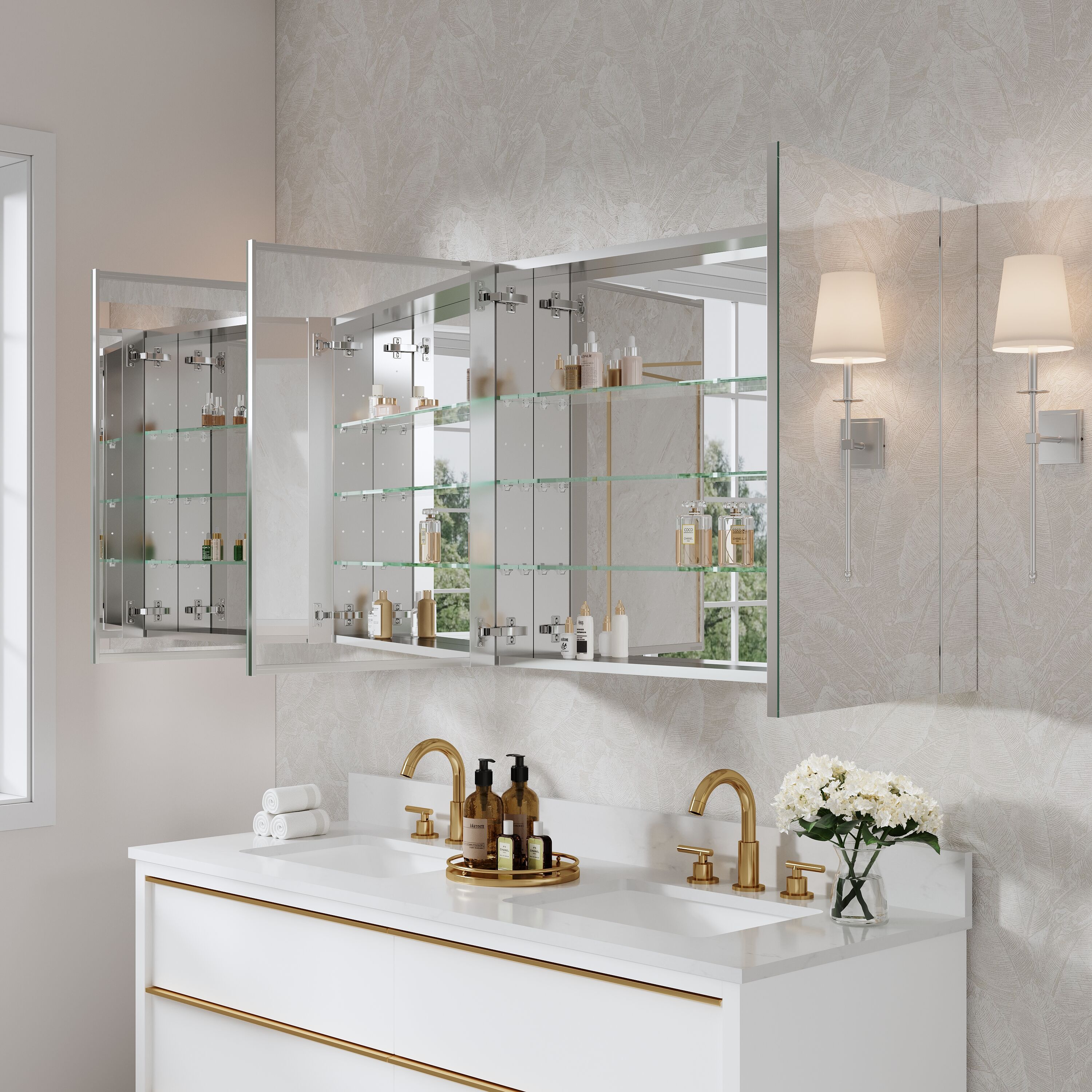 WELLFOR EX-4MC2432L Bathroom-Medicine-Cabinets - View #11