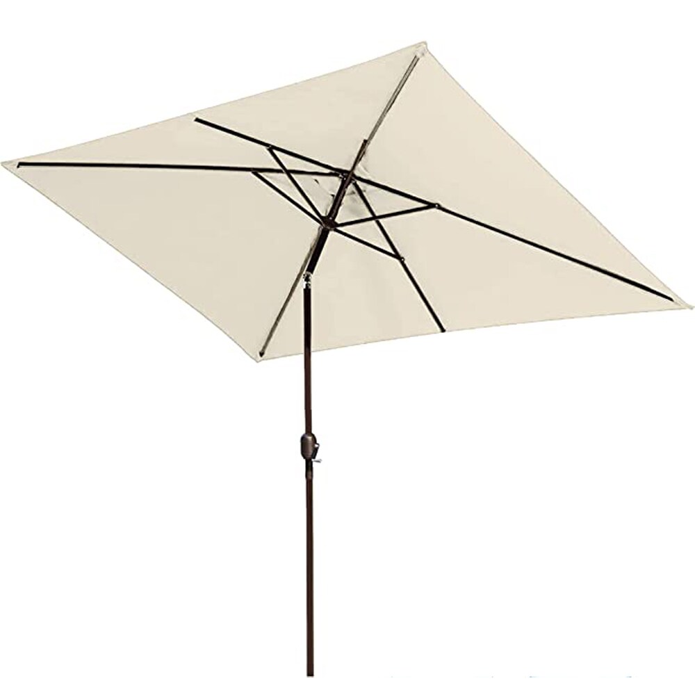Sunrinx MG38-PU-51 10-Feet Steel Market Patio Umbrella