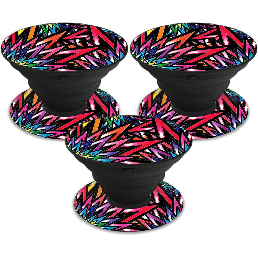 MightySkins VSNS72986  POSOCK-Color Bomb Skin Decal Wrap for Pop Sockets Sticker- Pack of 3- Color Bomb