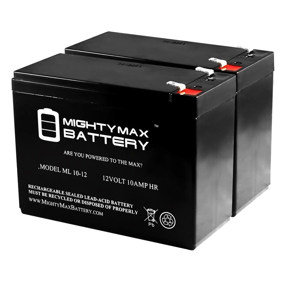 Mighty Max Battery Ml series Rechargeable Sealed Lead Acid 12100 Backup ...