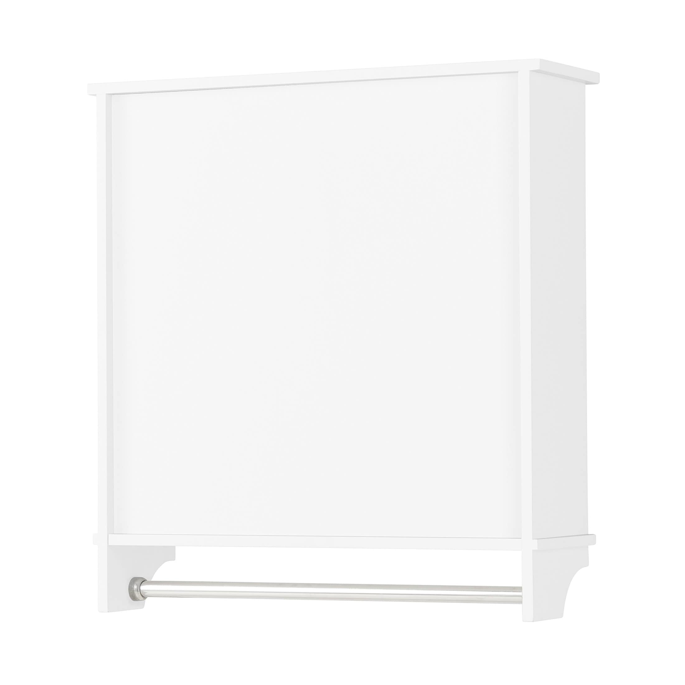 Alaterre Furniture ANDO73WH Bathroom-Shelves - View #4