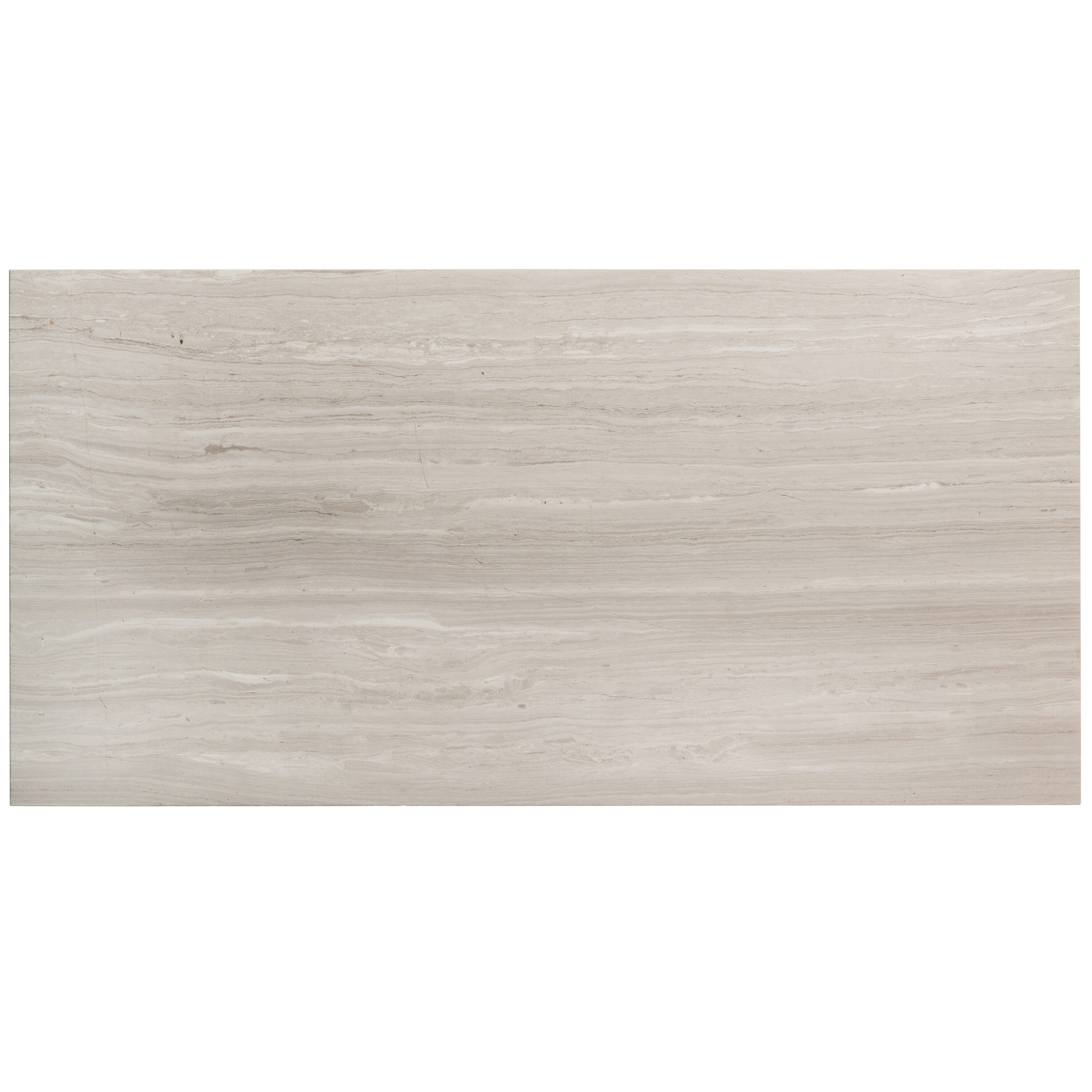 Apollo Tile (Sample) Floor and Wall Tile Wooden Gray 4-in x 4-in Honed Marble Subway Floor and Wall Tile