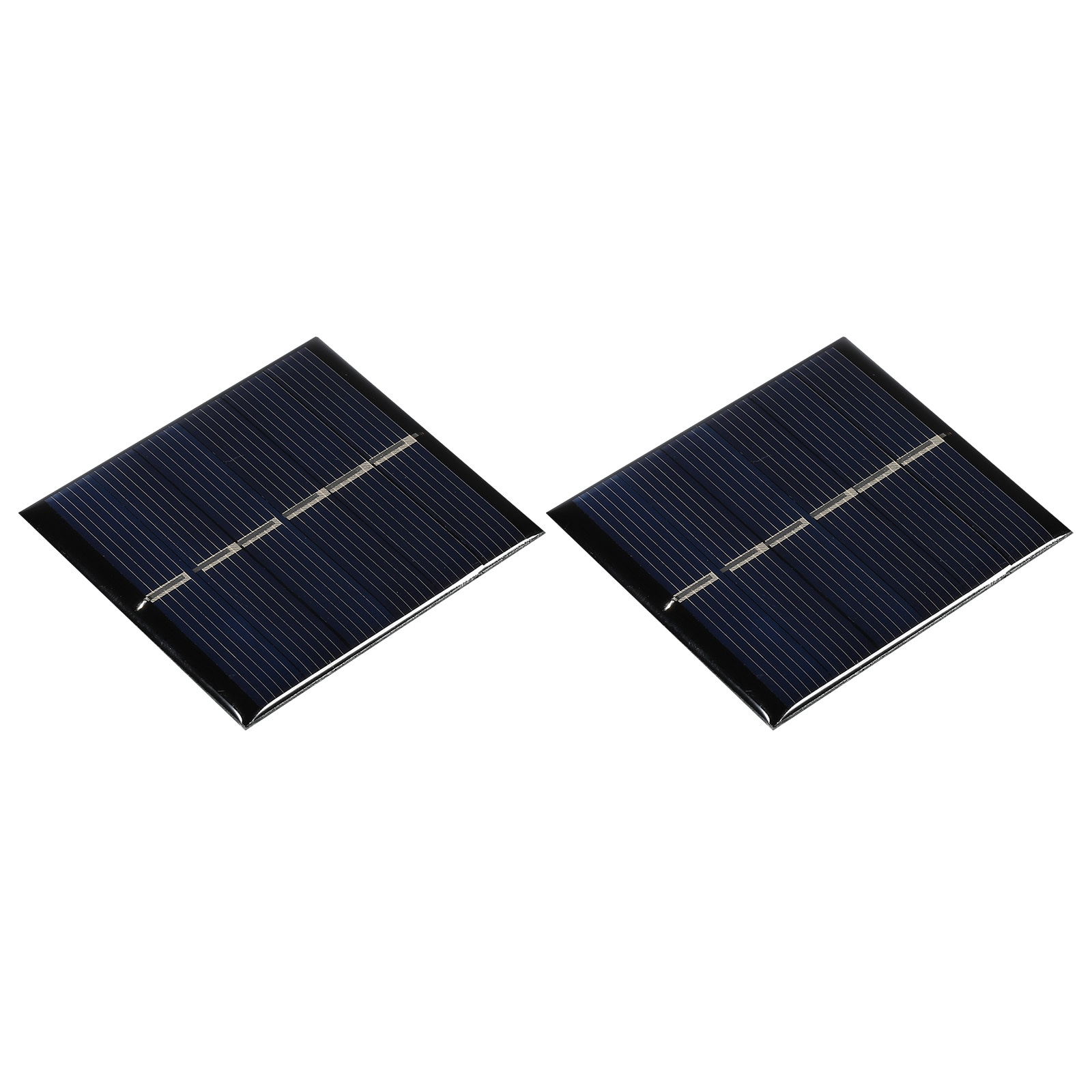 Unique Bargains Mini Solar Panel Cell 3V 150mA 0.45W 60mm x 55mm for DIY Electric Power Project Pack of 2