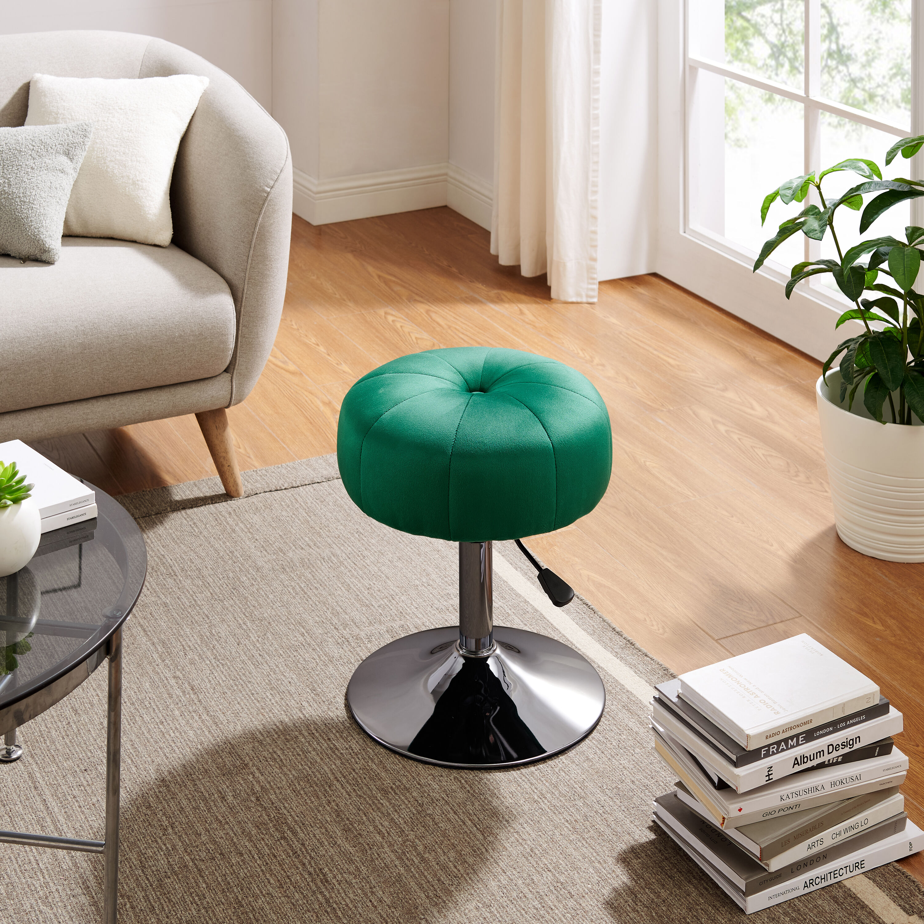 Art Leon OT013-1-GE Vanity-Stools - View #7