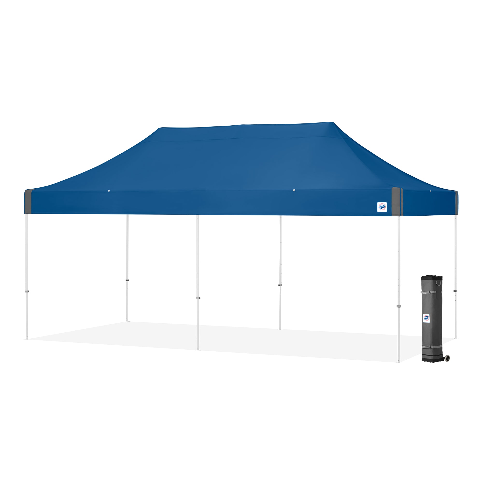 E-Z UP VG3WH20RB 20-Feet x 10-Feet Rectangle Royal Blue Pop-up canopy