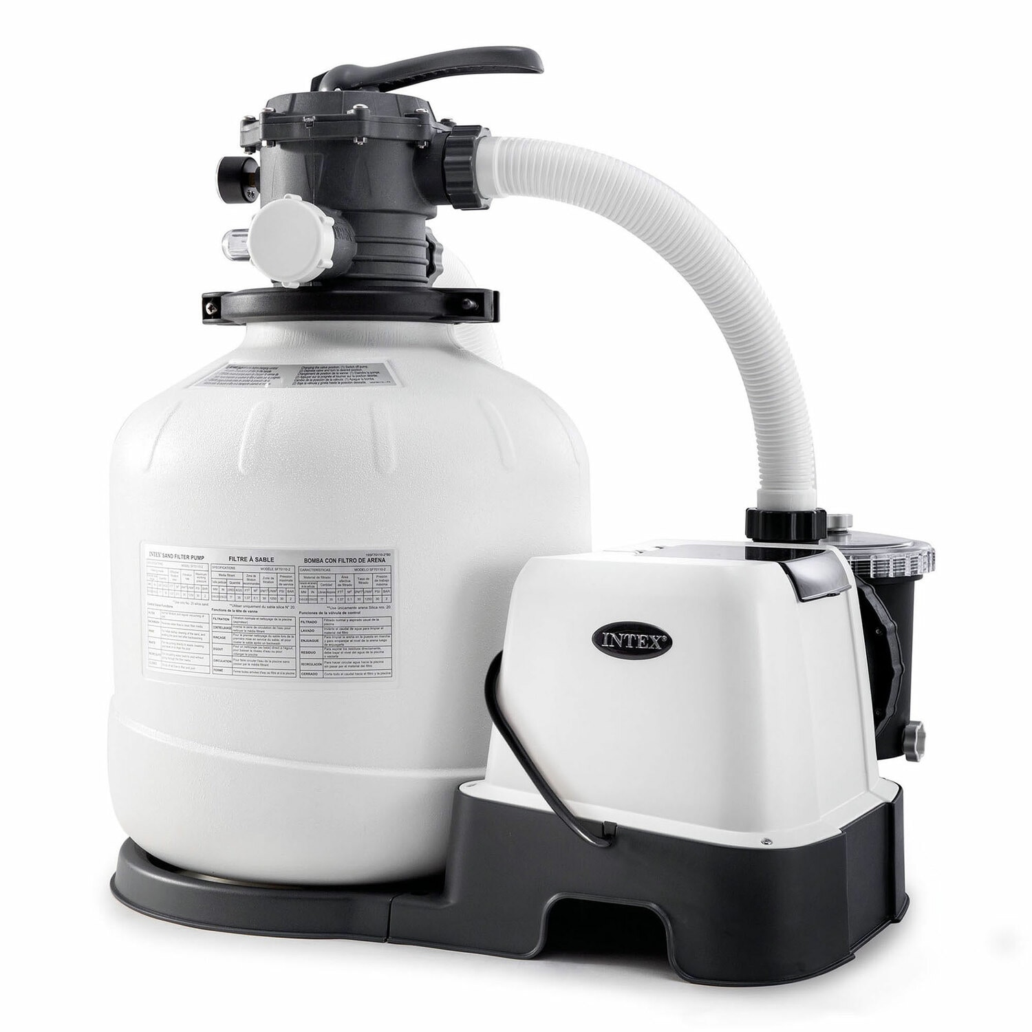 Intex Sand Pool Filter System with Pump 325846 at Lowes.com