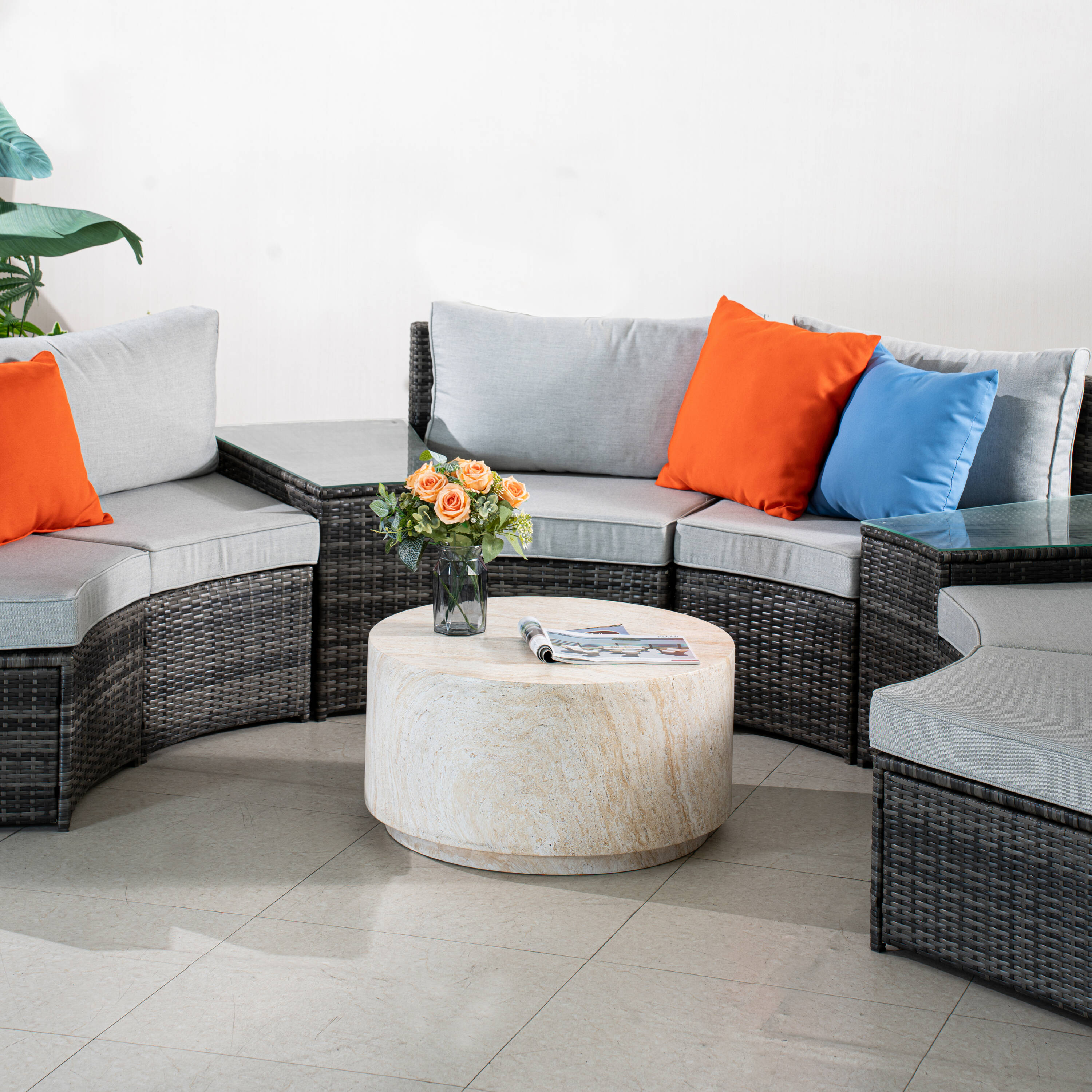 Direct Wicker DWS-1205BG&240076T Patio-Conversation-Sets - View #7