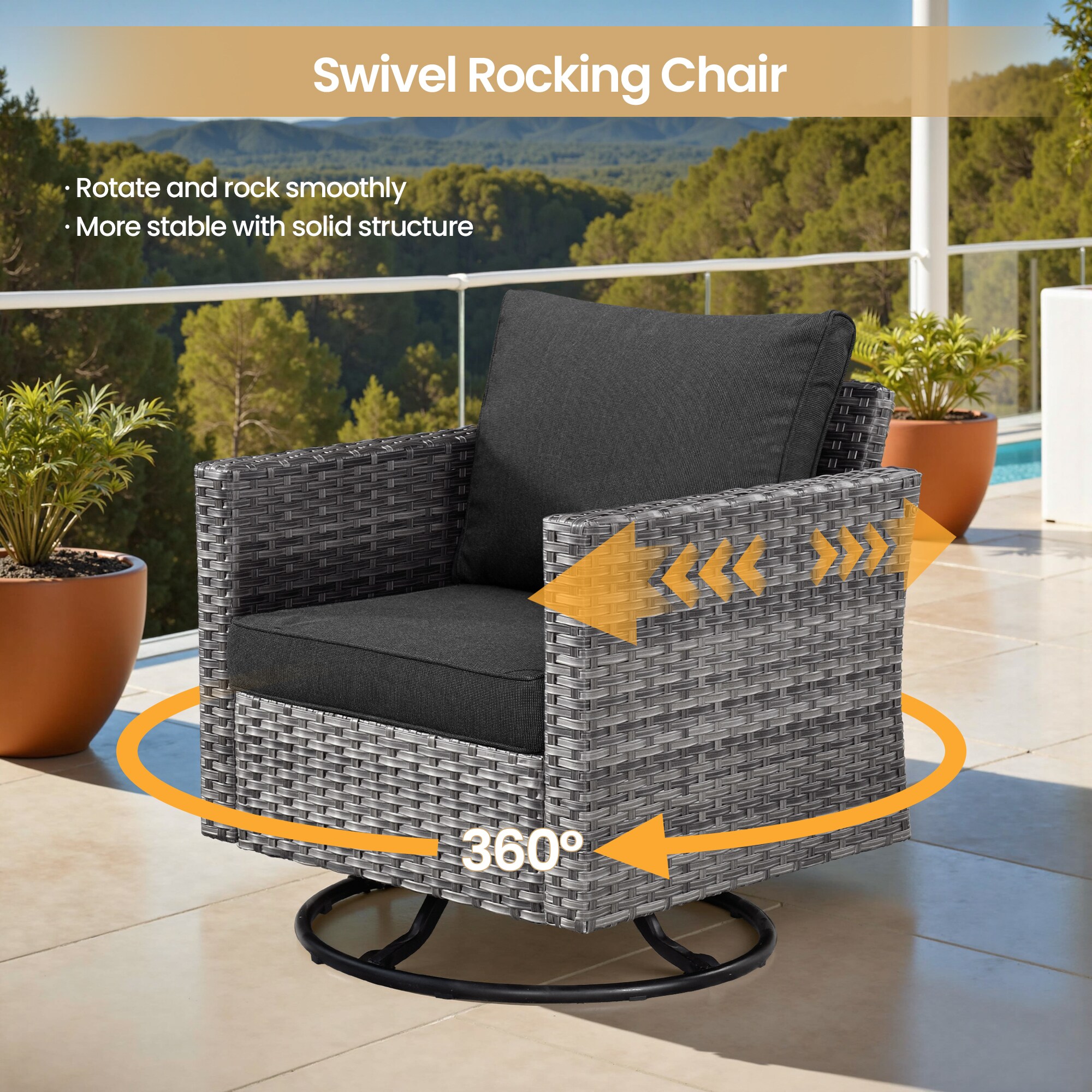 Pouuin SCFPGRSHOP100-10 Patio-Sofas-Daybeds - View #5
