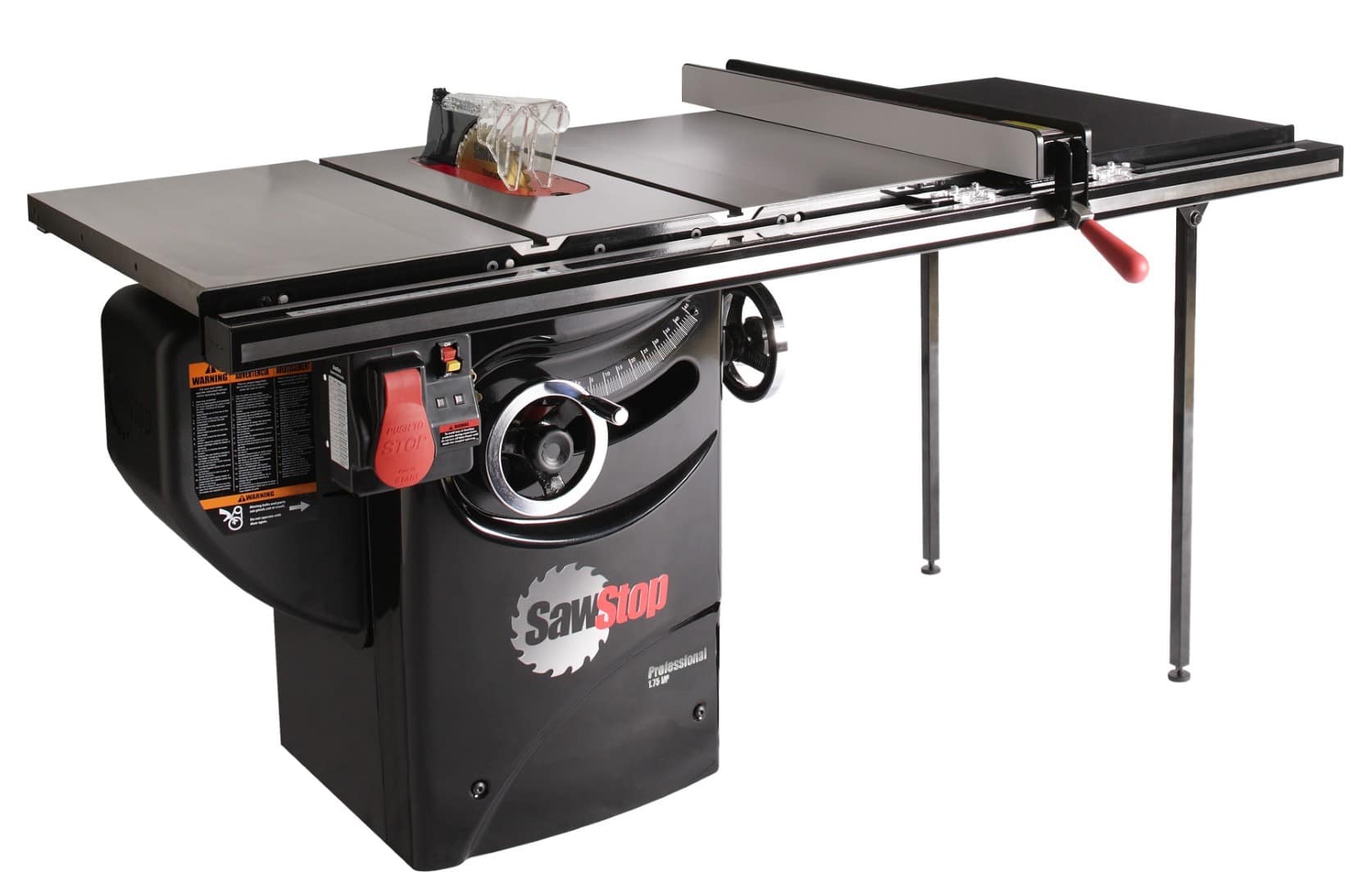 SawStop  Professional Cabinet Saw 1.75 HP 120V 60Hz 36 In Pro T Glide Fence System