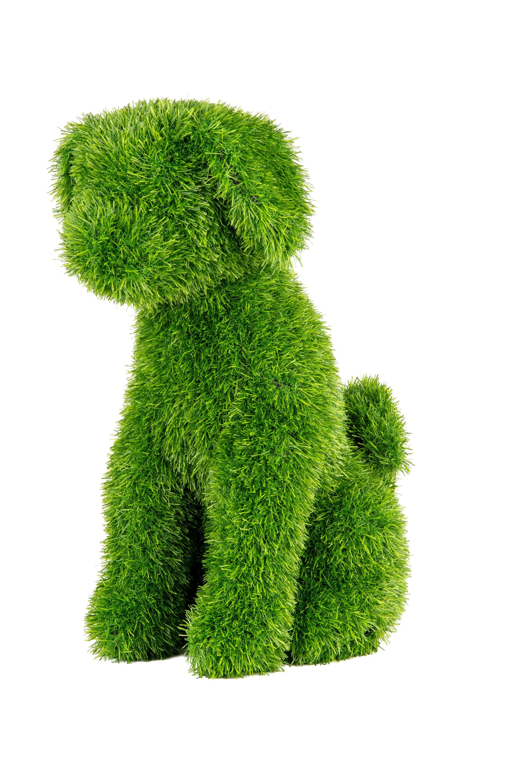 naturae decor PLS-22050-1PK 19.7-Inches H x 9.1-Inches W Green Garden Statue