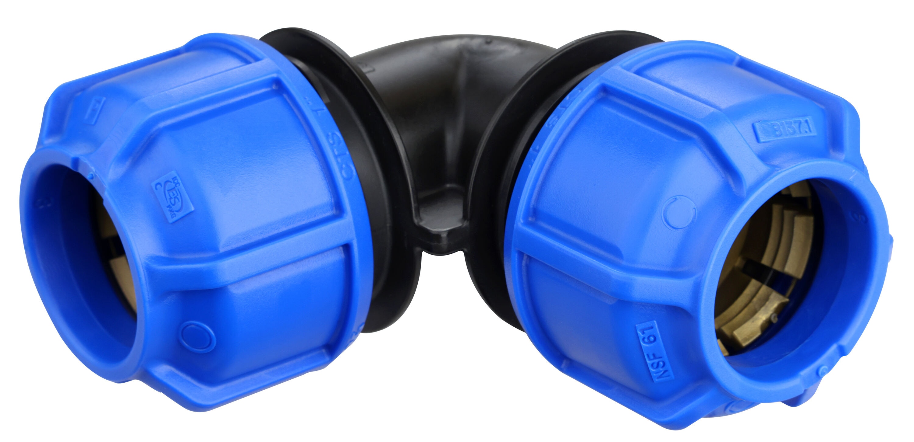 IPEX 258403 1 in. Polyethylene 90° Elbow CTS Compression