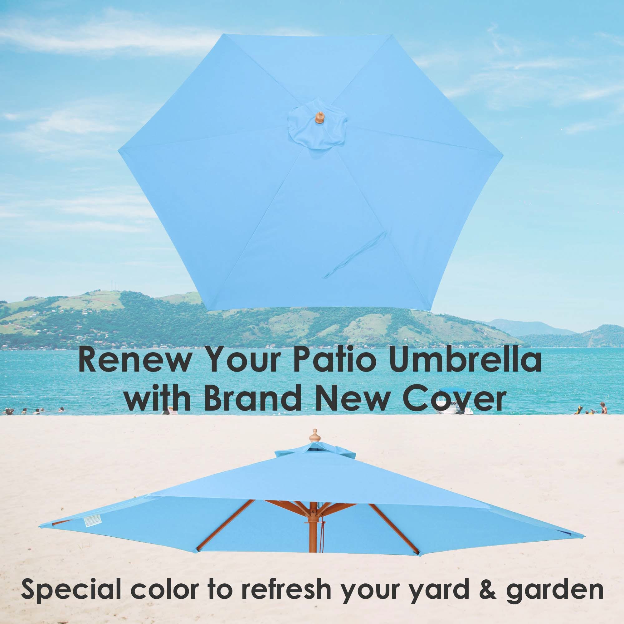 Yescom 07UMC002-9FT6R-03-LO Umbrellas-3 - View #3