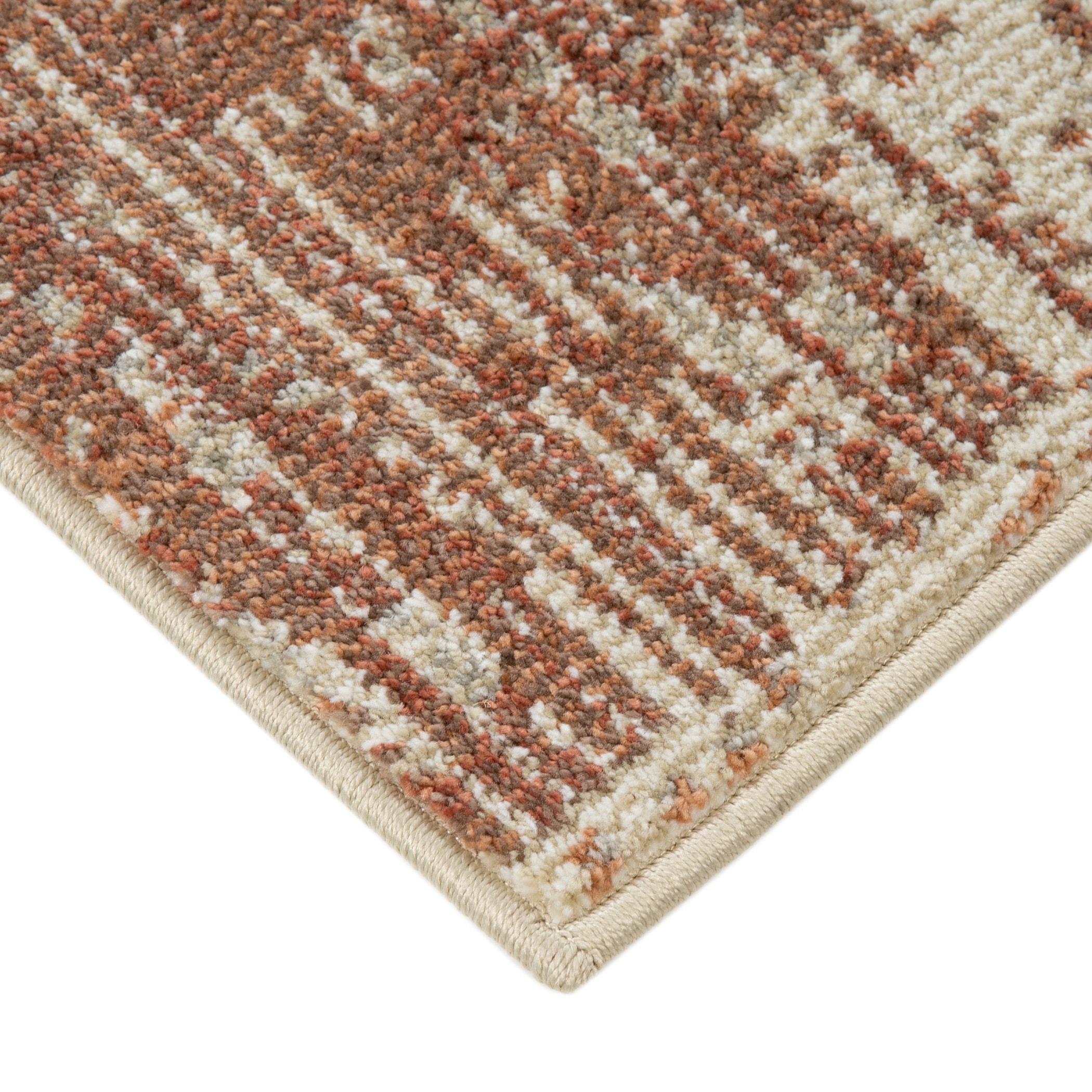 Amer Rugs 2 x 3 (ft) Polypropylene Sand Rectangular Indoor Geometric ...